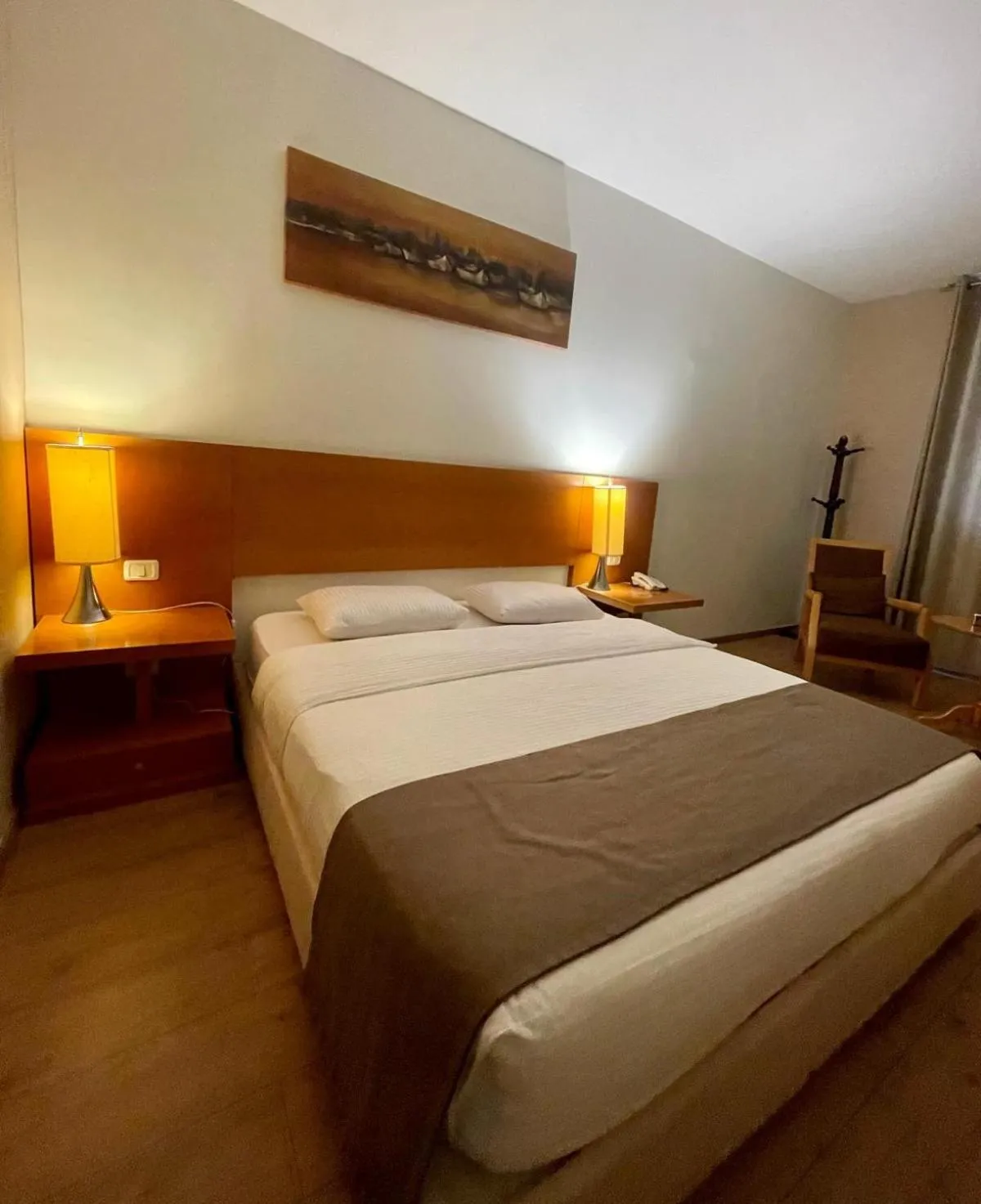 Bed in Caesar Hotel Ramallah