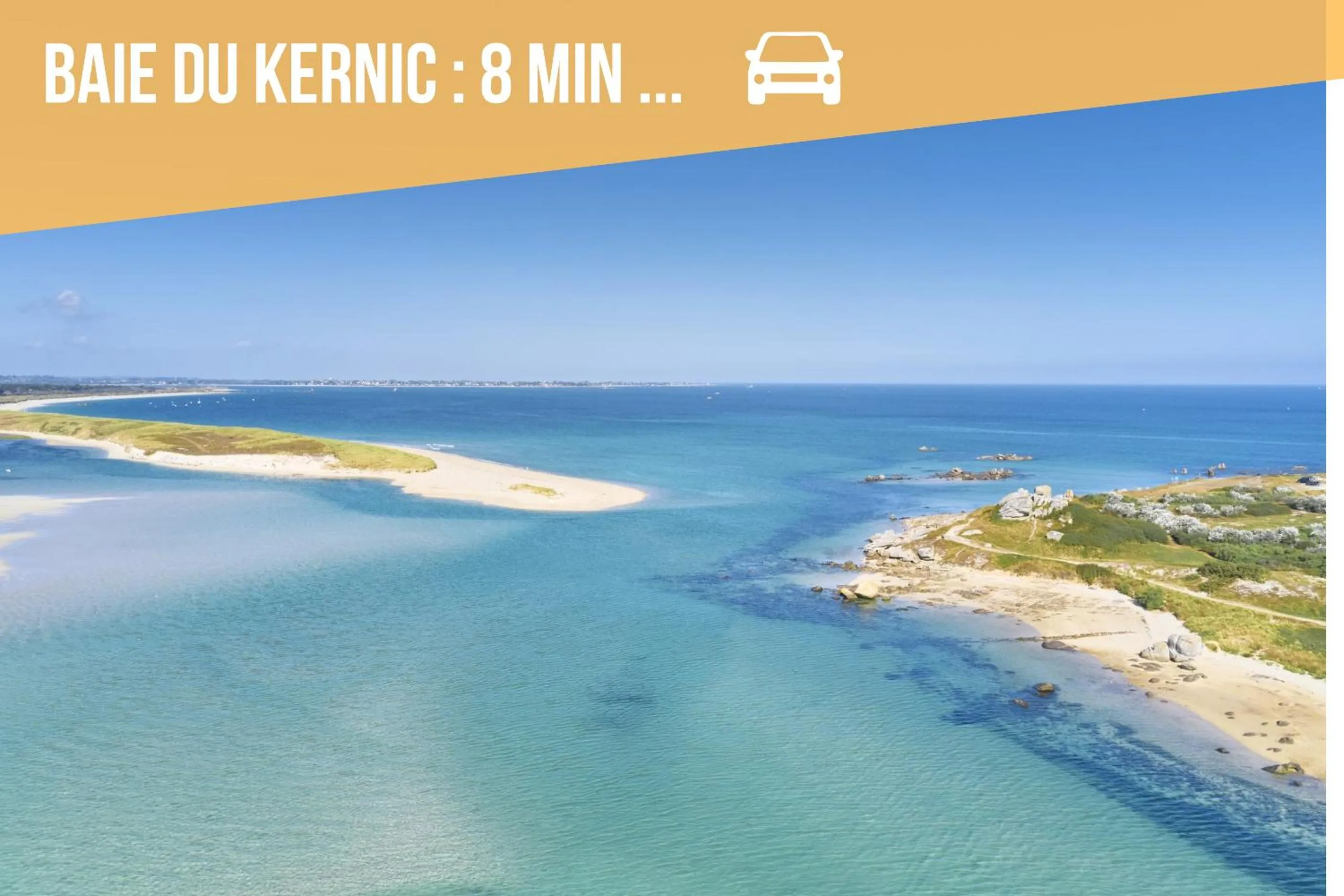 Beach in Le Loft du Dolmen Clara, entre terre et mer