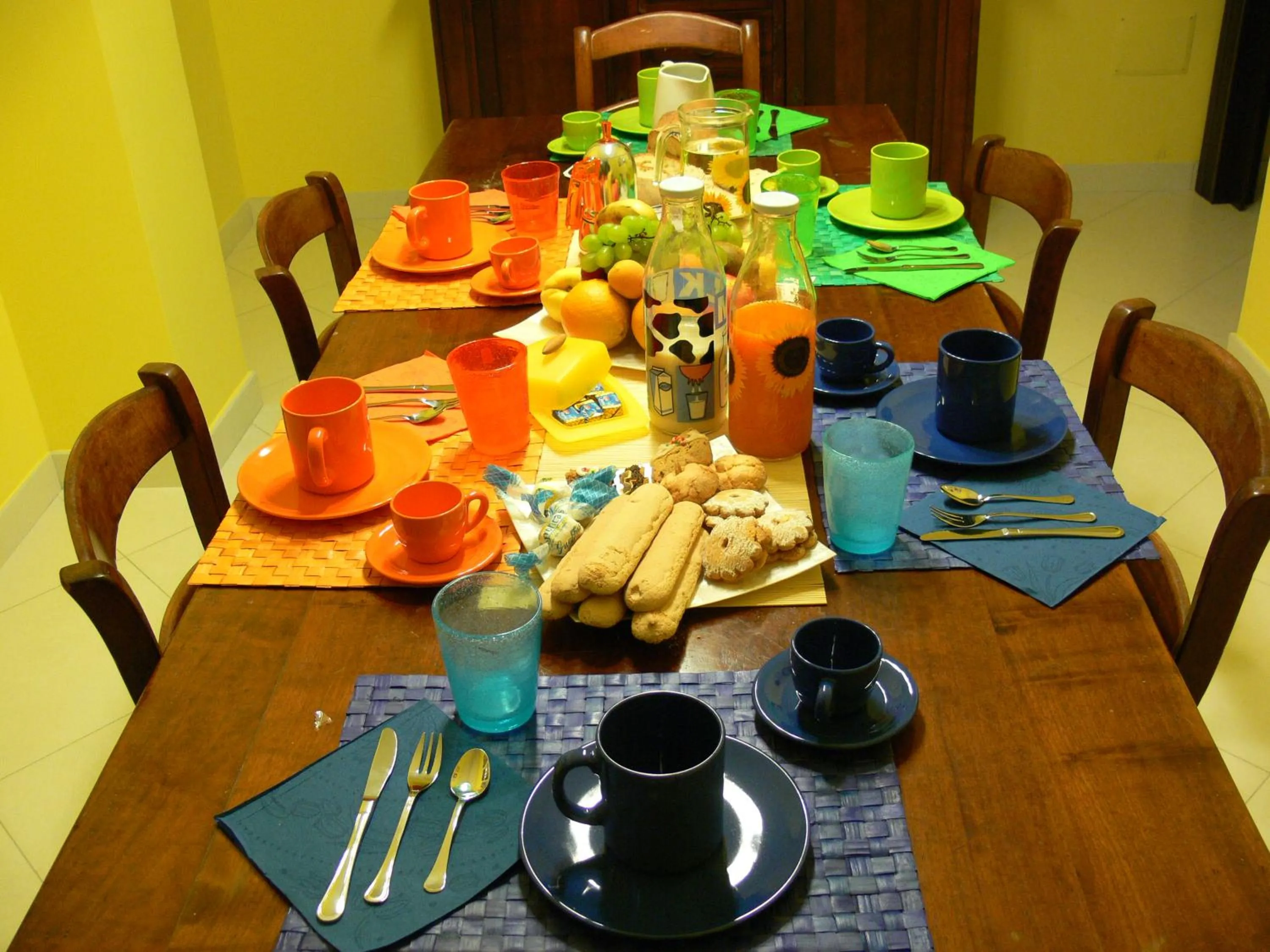 Food and drinks in L'Antica Torre Caralis Holiday