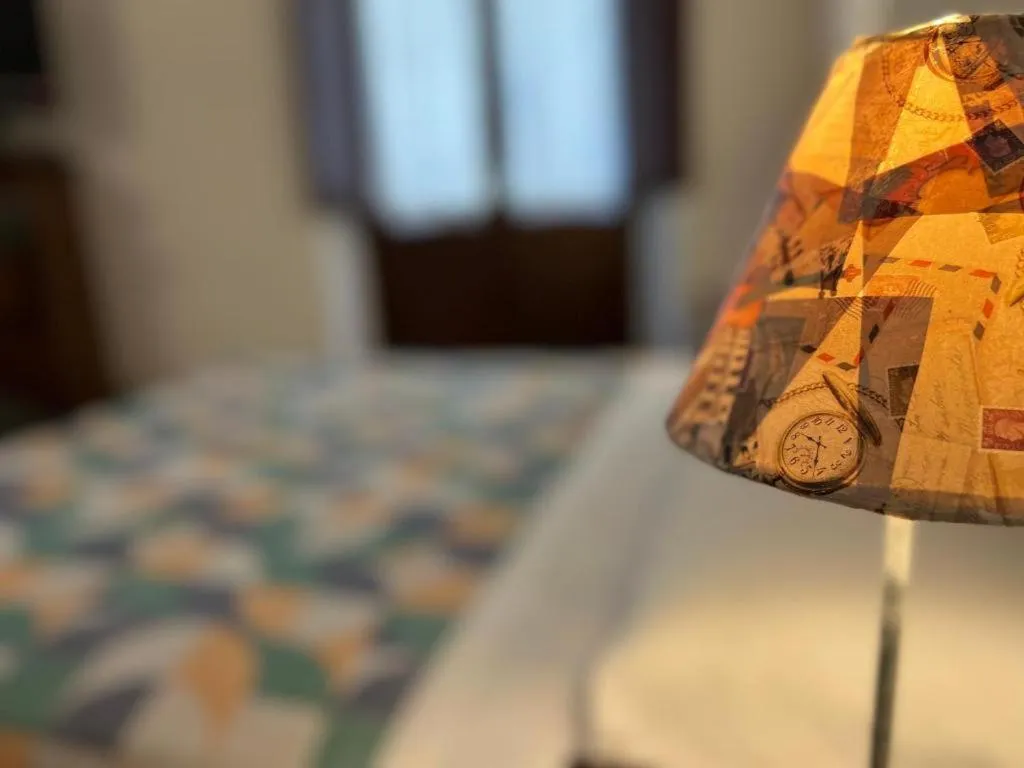 Bed in L'Antica Torre Caralis Holiday