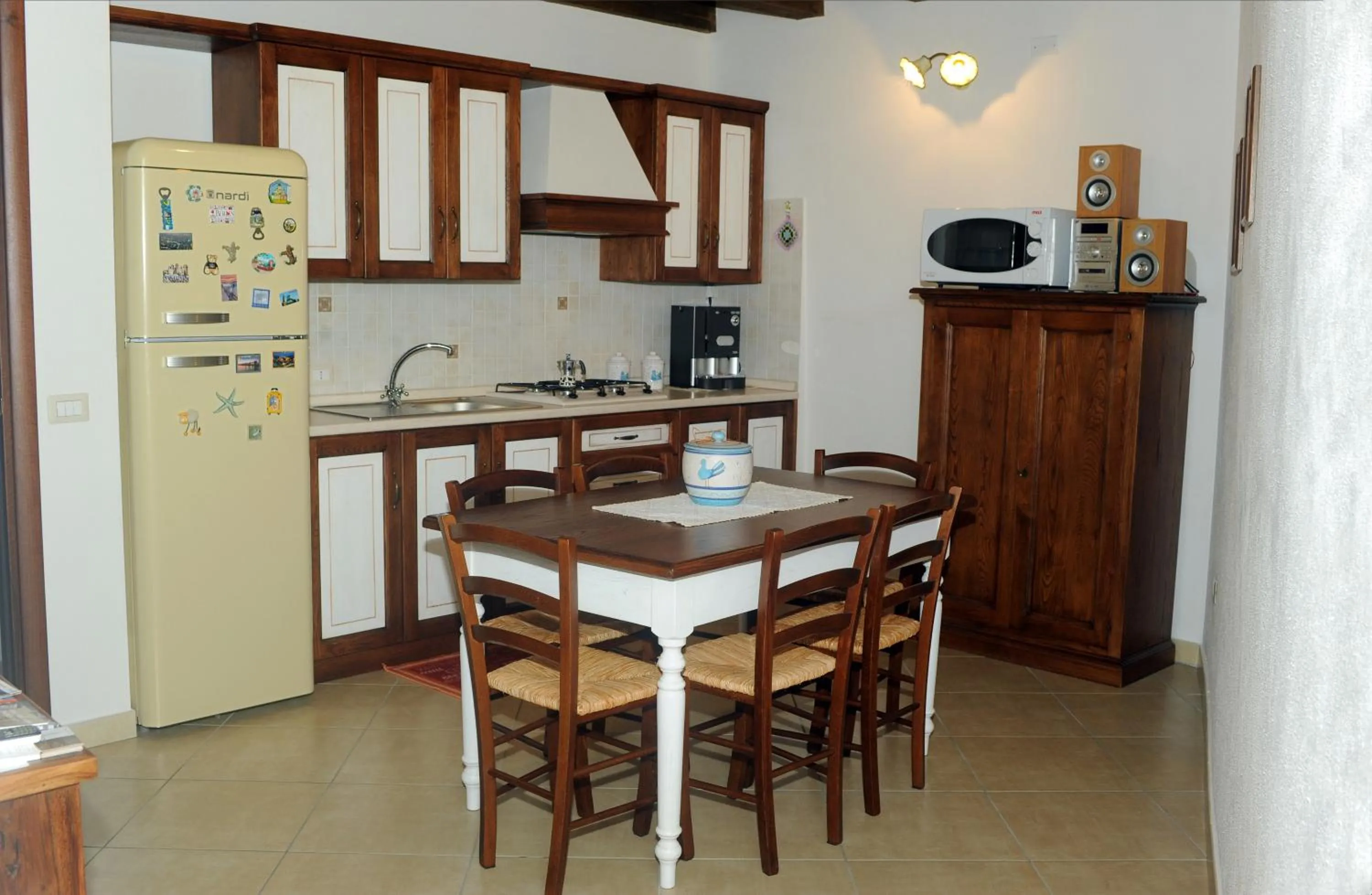 Kitchen or kitchenette in L'Antica Torre Caralis Holiday