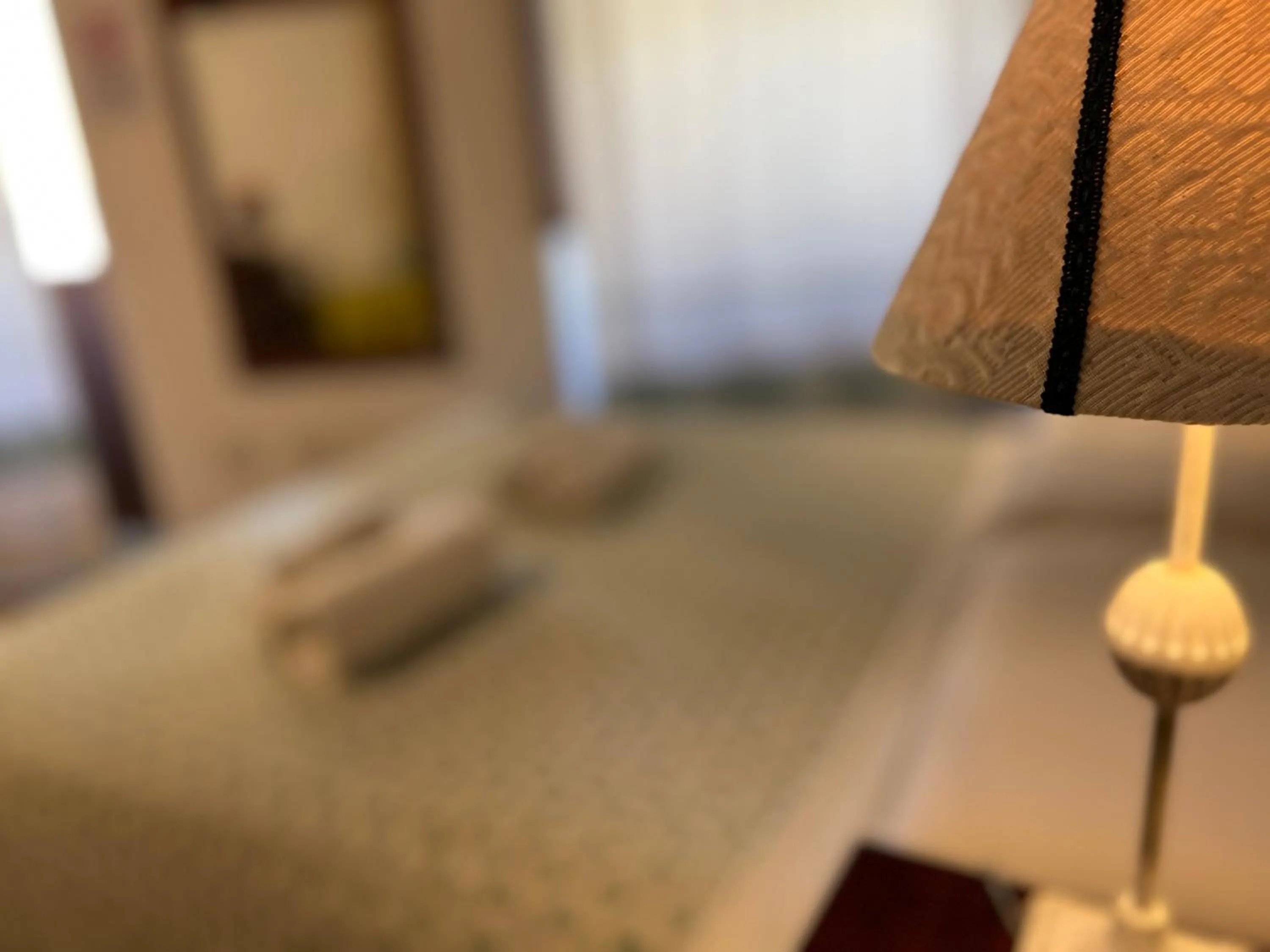 Bed in L'Antica Torre Caralis Holiday