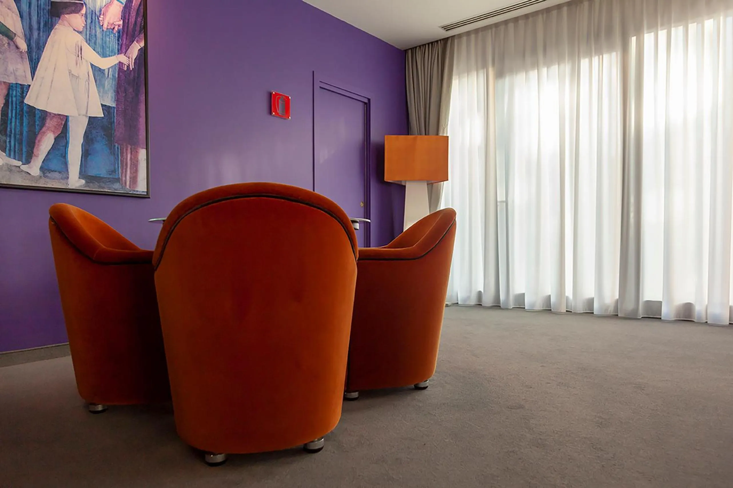 Communal lounge/ TV room in Hotel dei Gonzaga