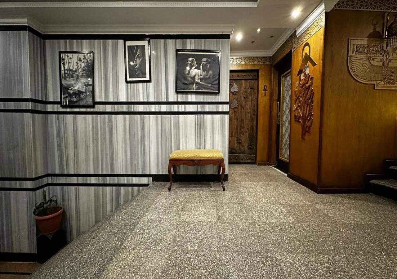 Lobby or reception in Eco green pyramids hotel