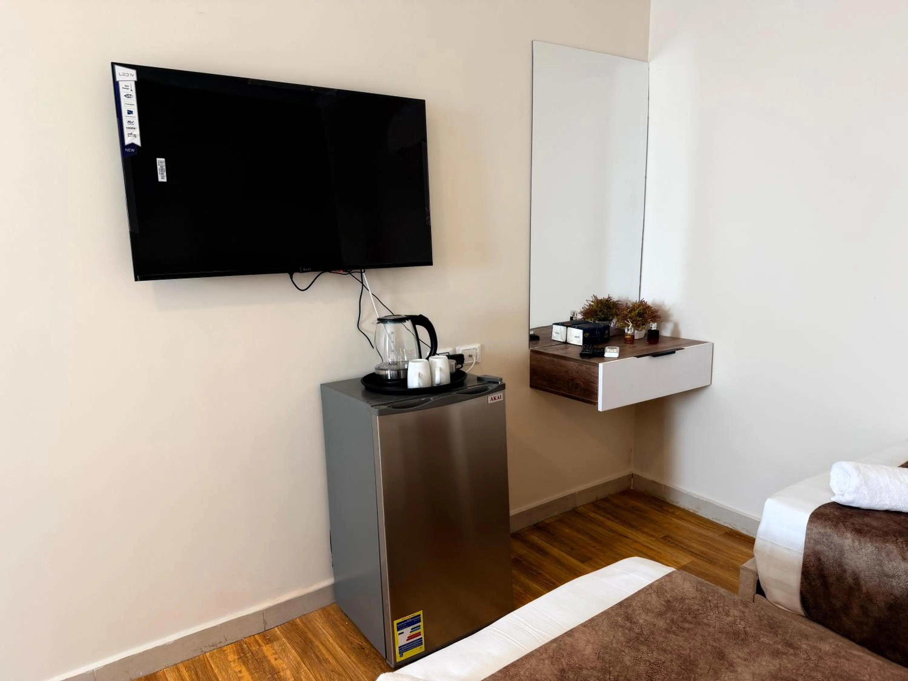 Bed in Eco green pyramids hotel