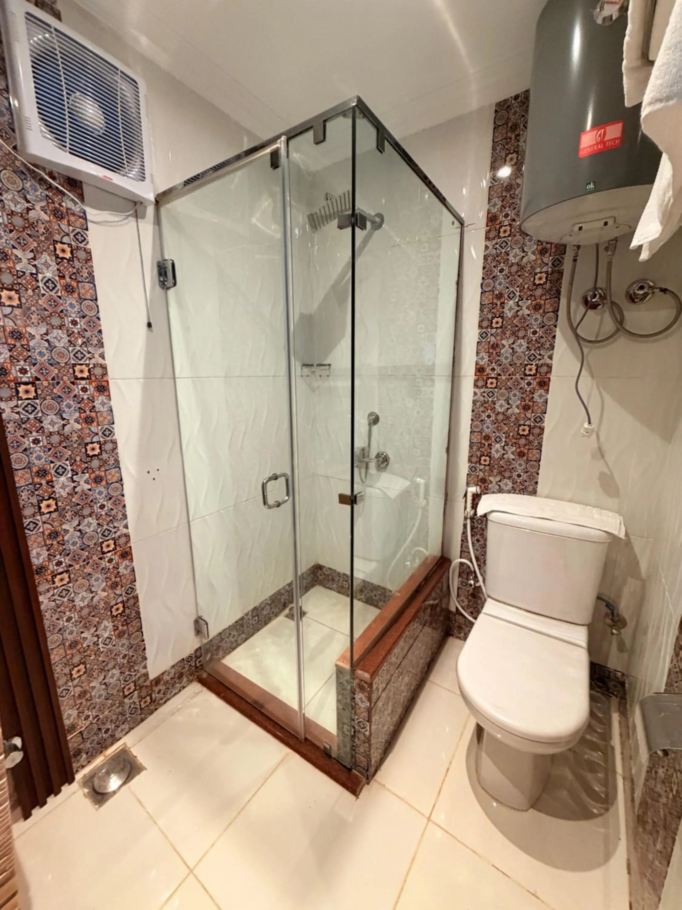 Bathroom in Eco green pyramids hotel