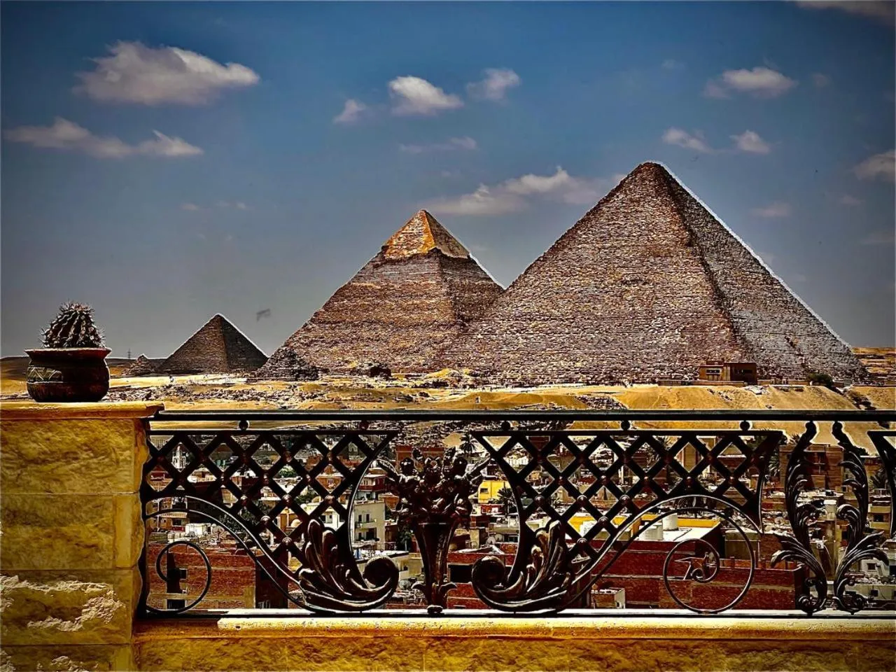 Nearby landmark in Eco green pyramids hotel
