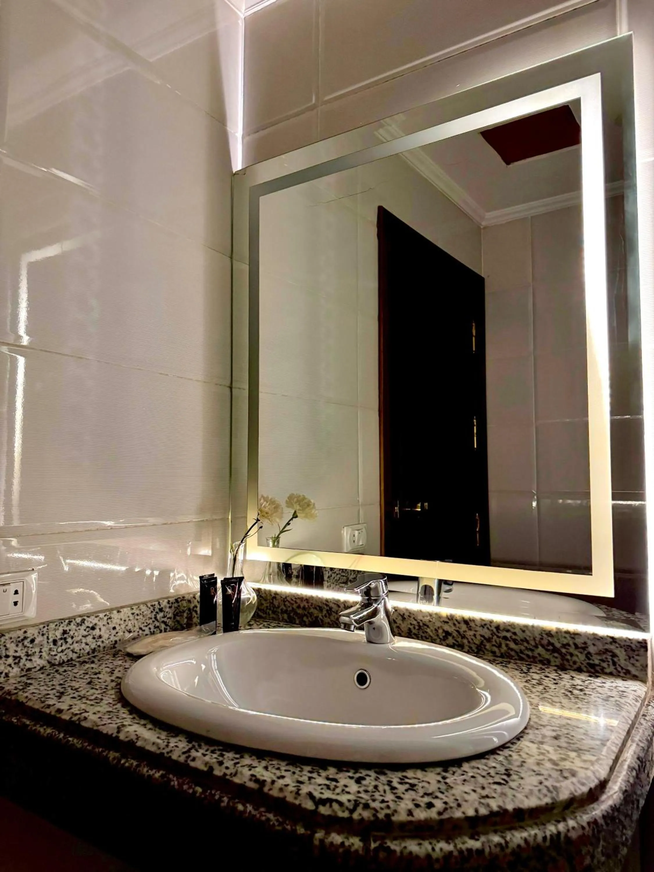 Bathroom in Eco green pyramids hotel