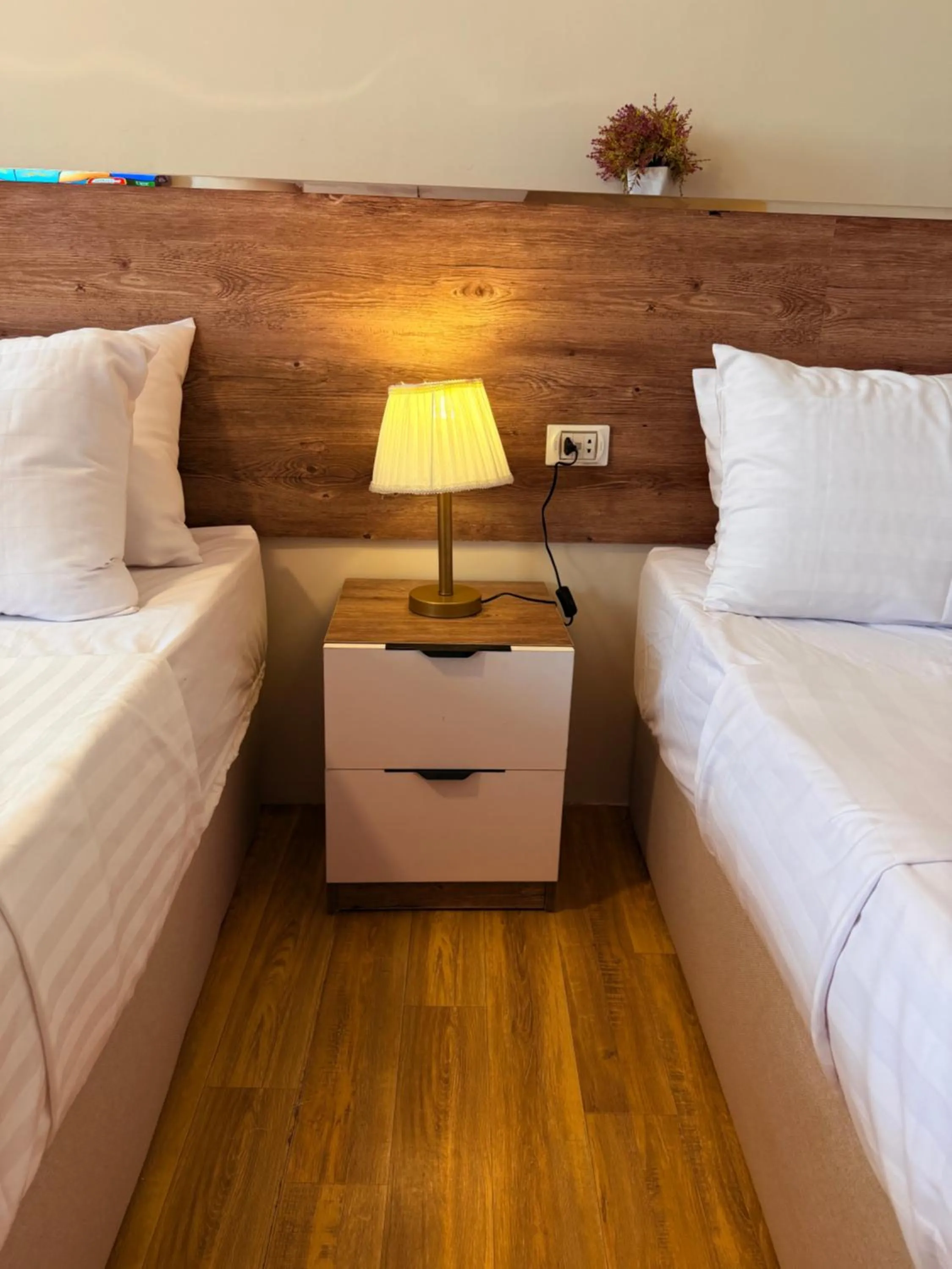 Bed in Eco green pyramids hotel