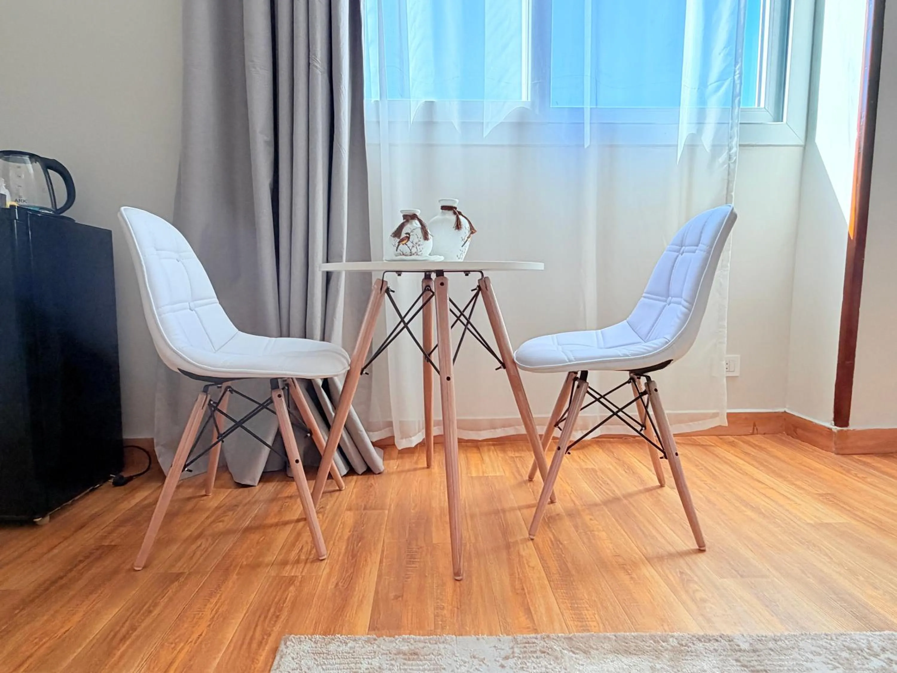 Dining area in Eco green pyramids hotel
