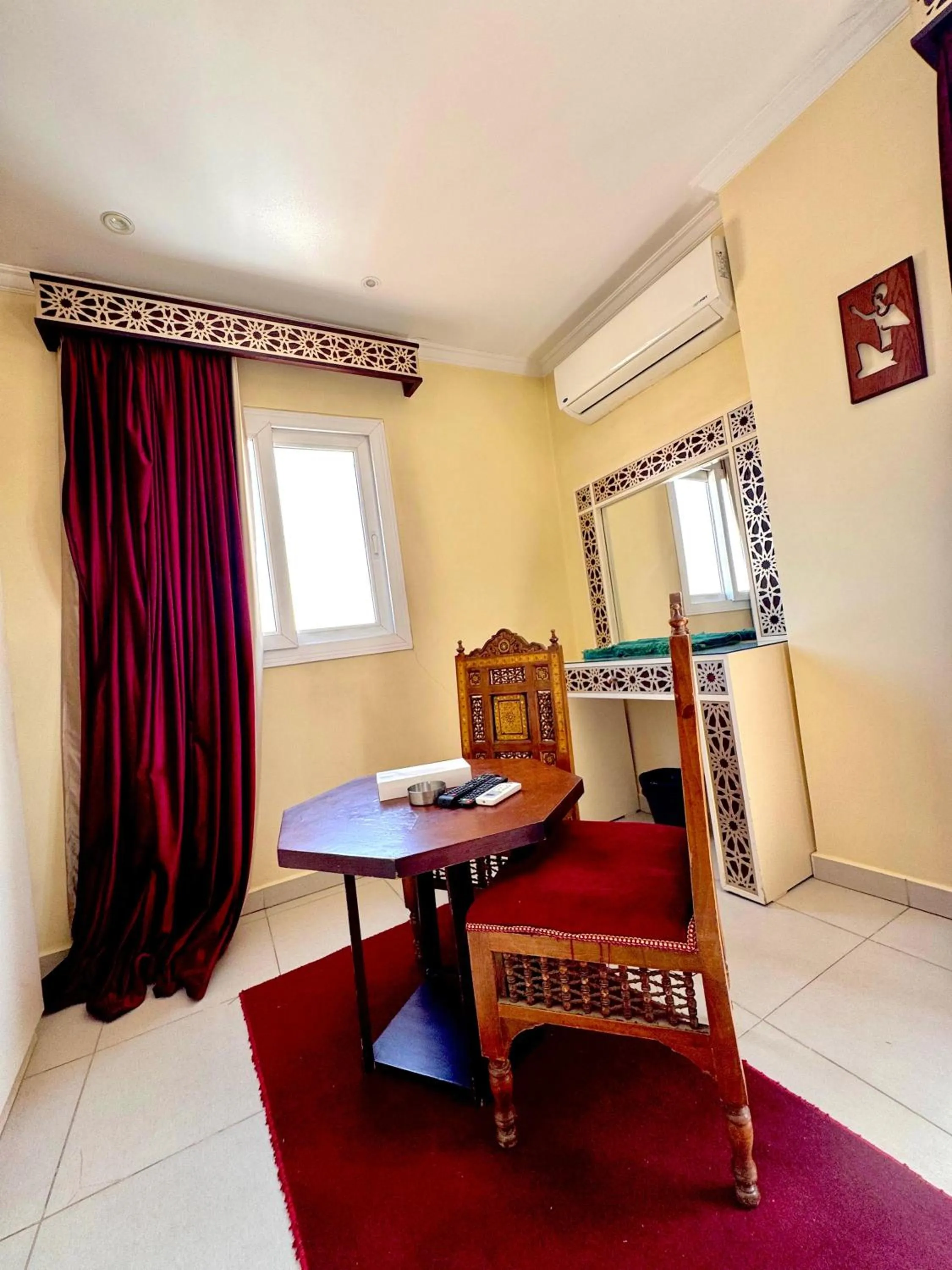 Living room in PYRAMIDS TOWER Inn