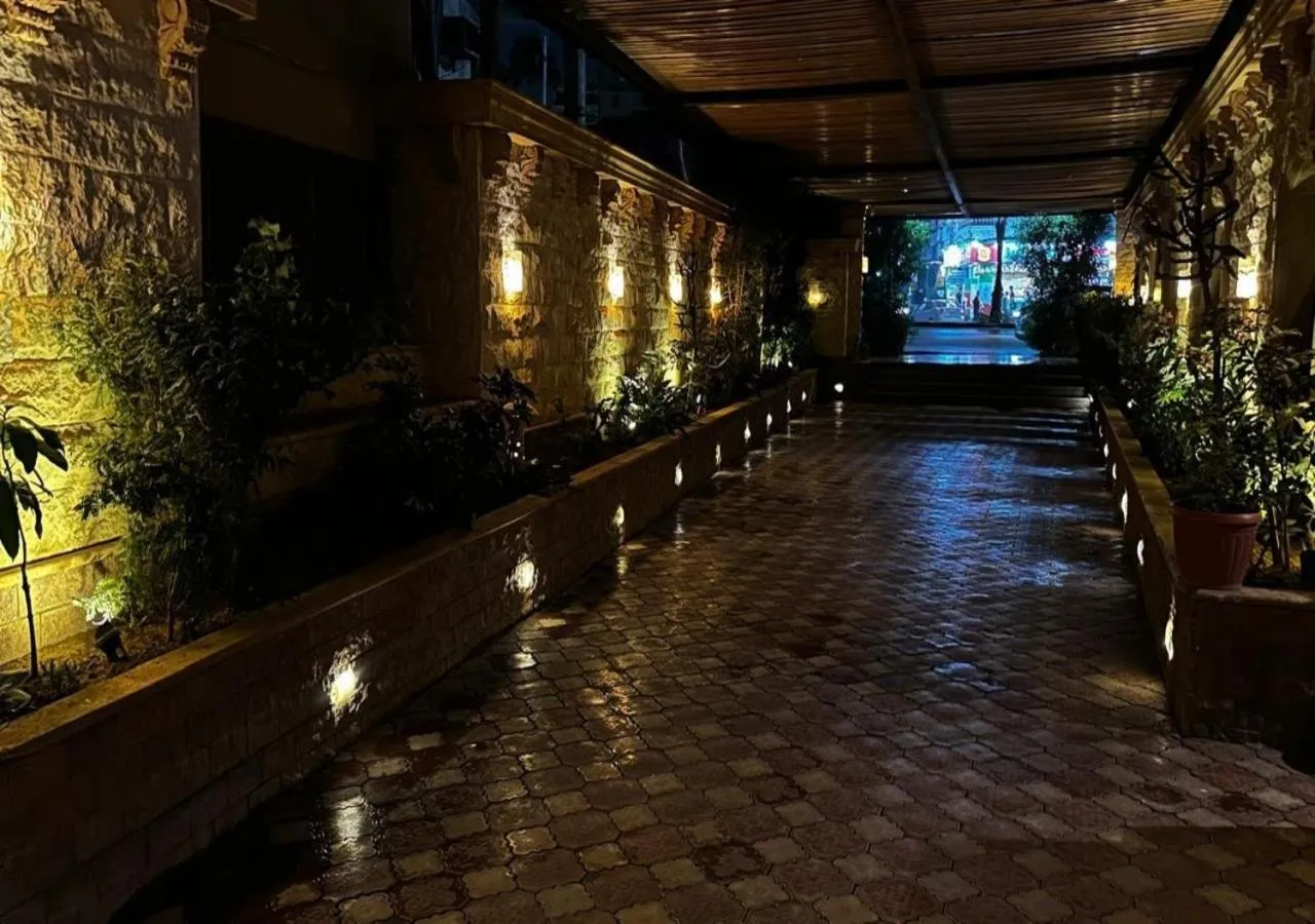 Night in Eco green pyramids hotel