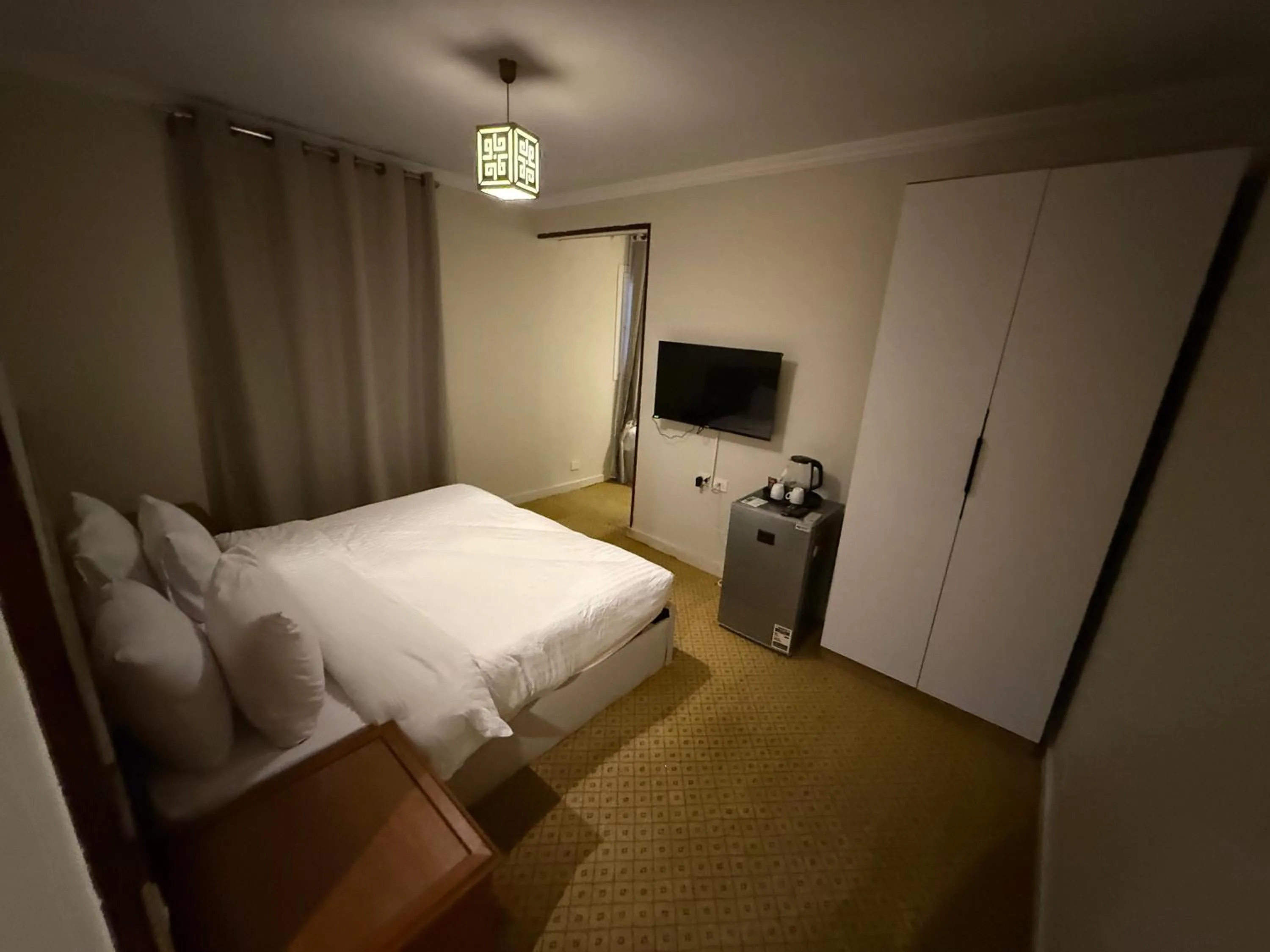 Bed in Eco green pyramids hotel