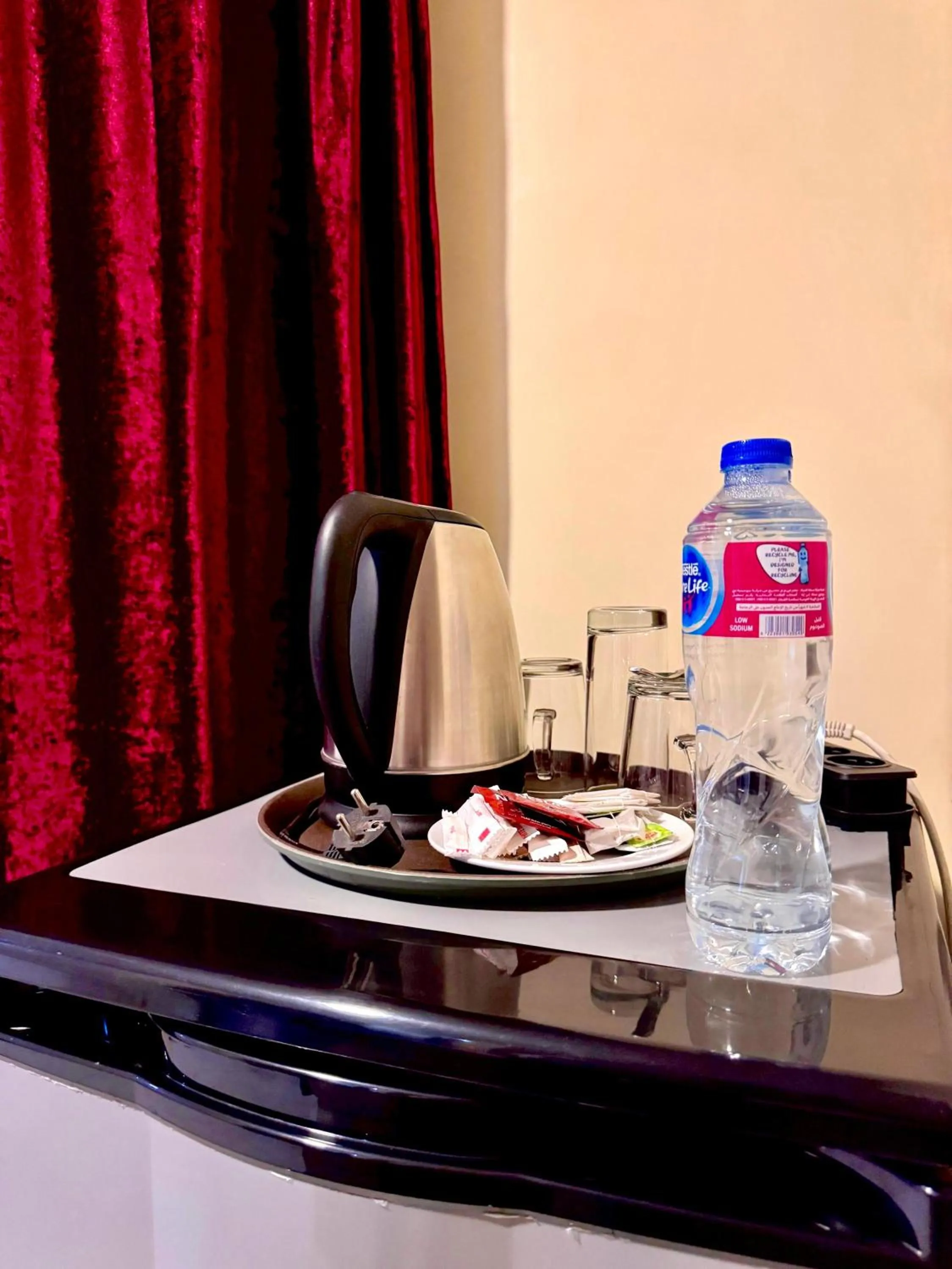 Food and drinks in Eco green pyramids hotel