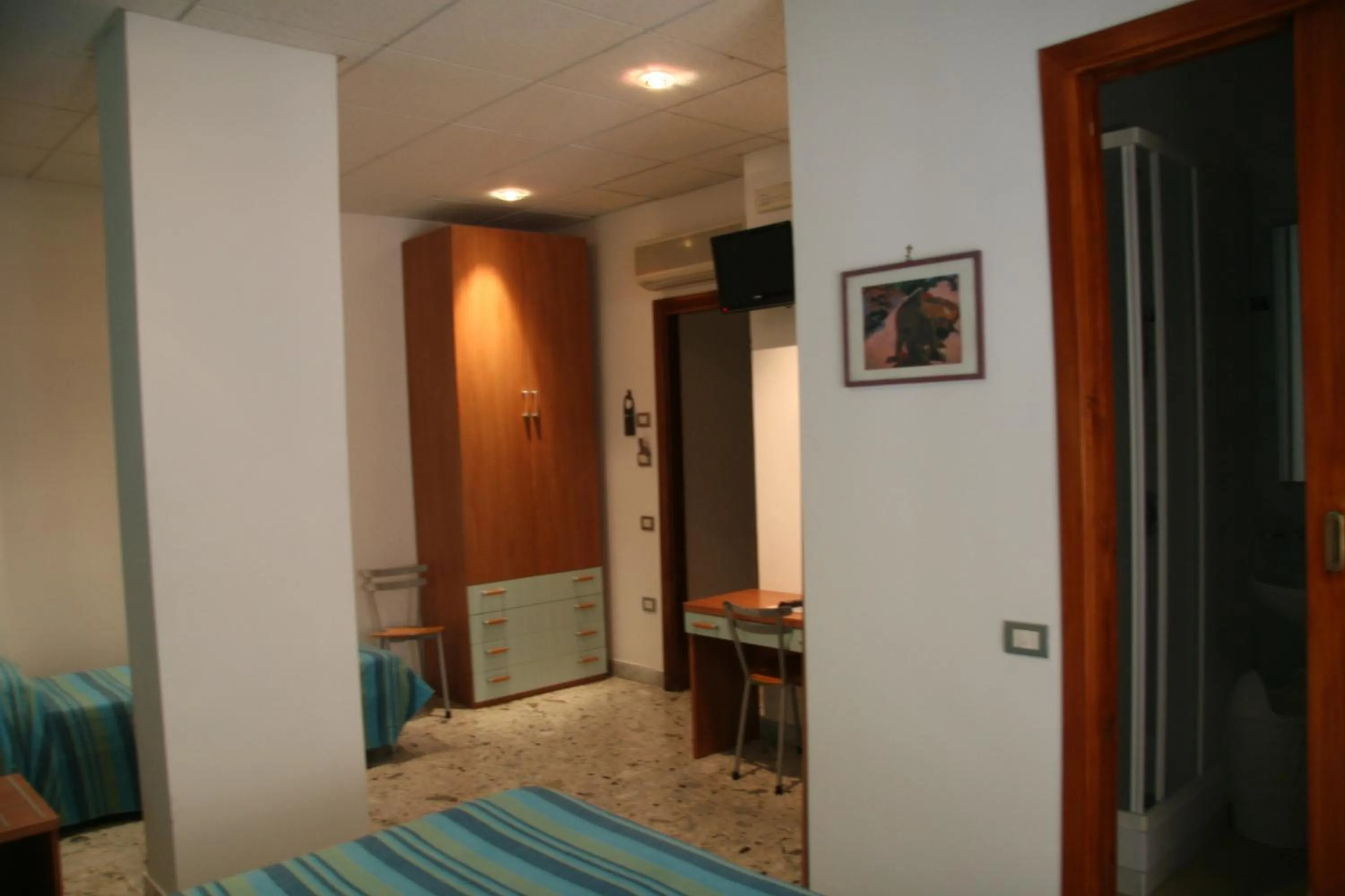 Decorative detail, Bed in B&B Vittoria