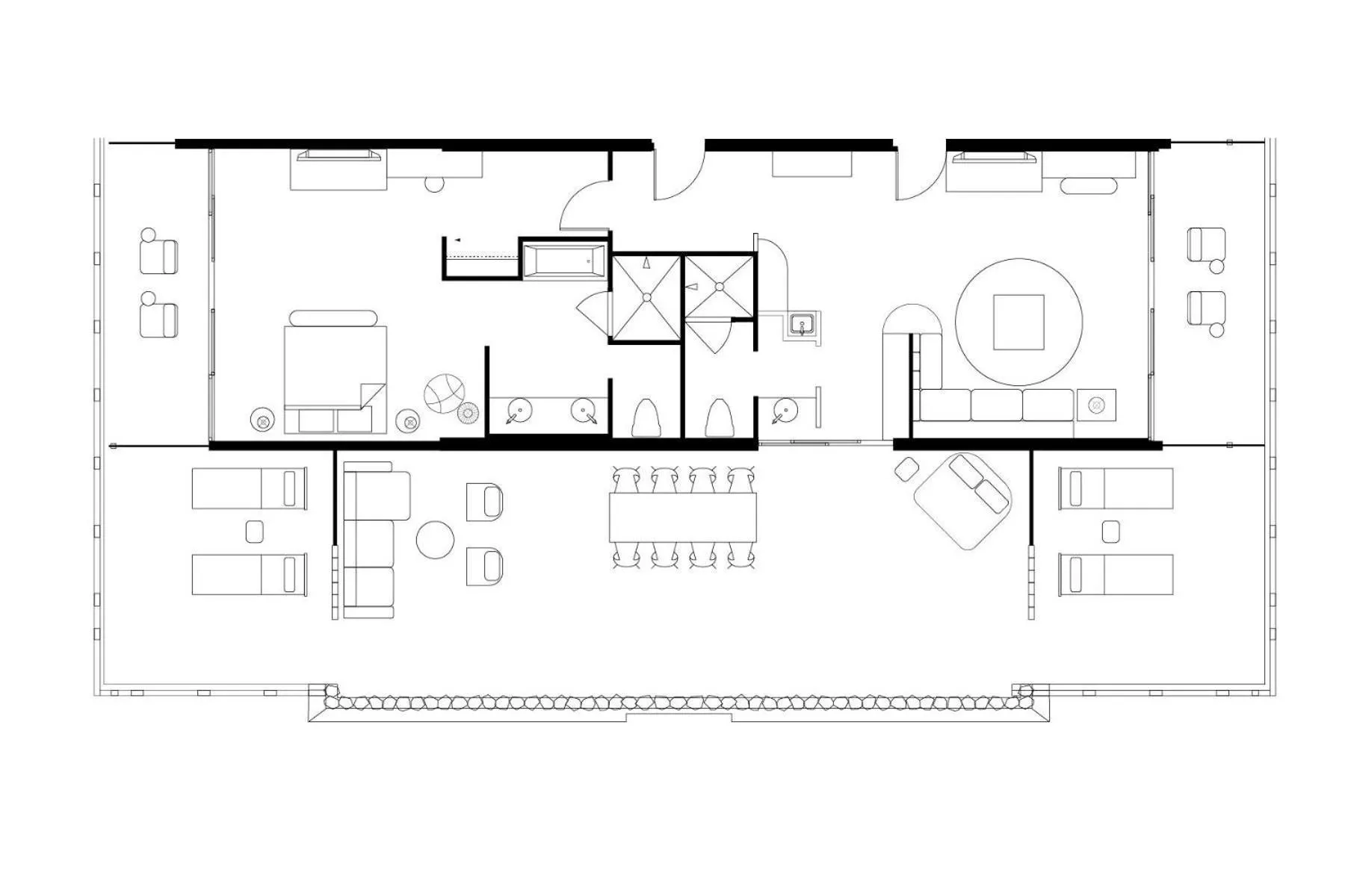 Photo of the whole room in Hotel Valley Ho