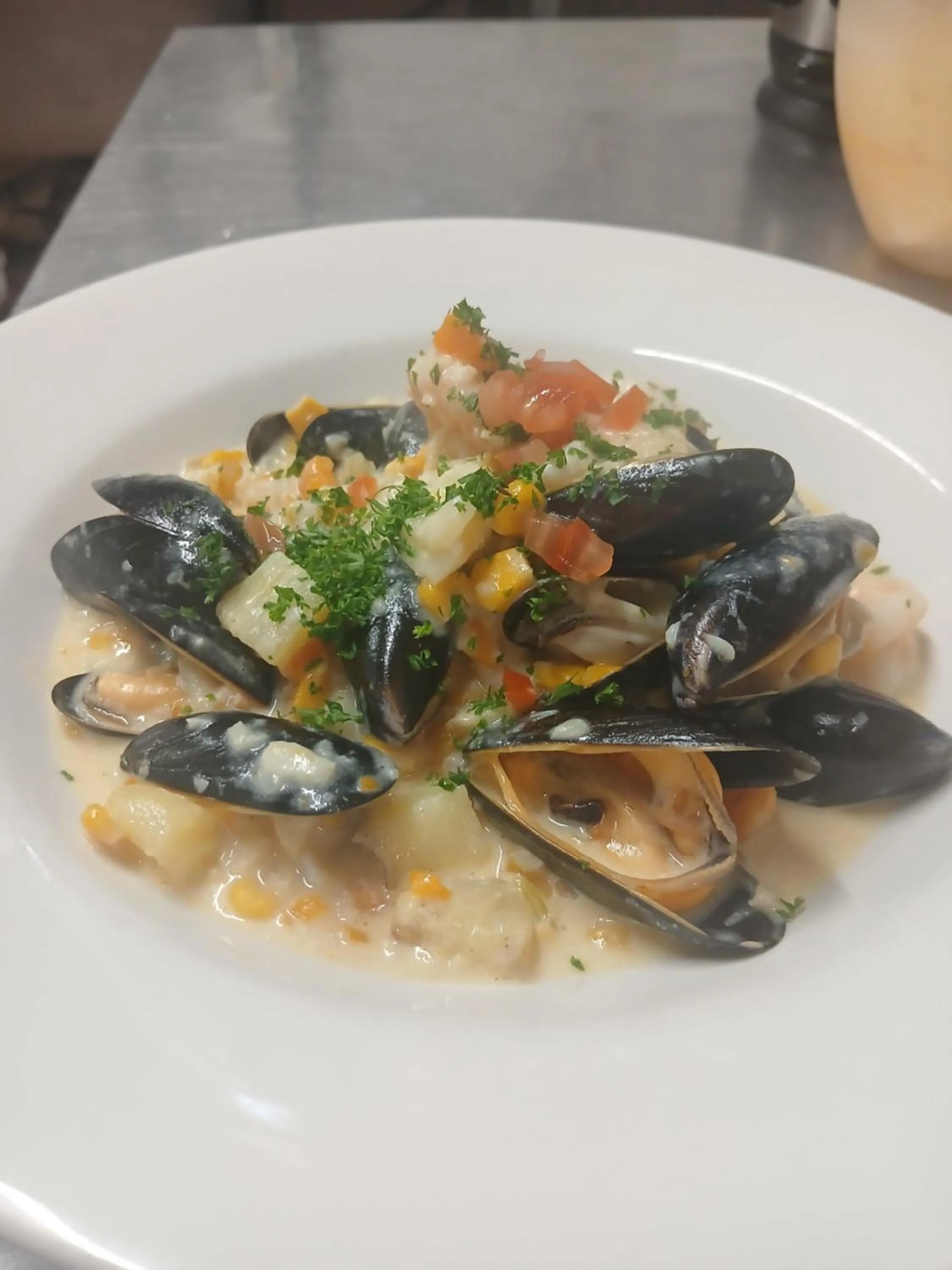 Food in Trengilly Wartha Inn