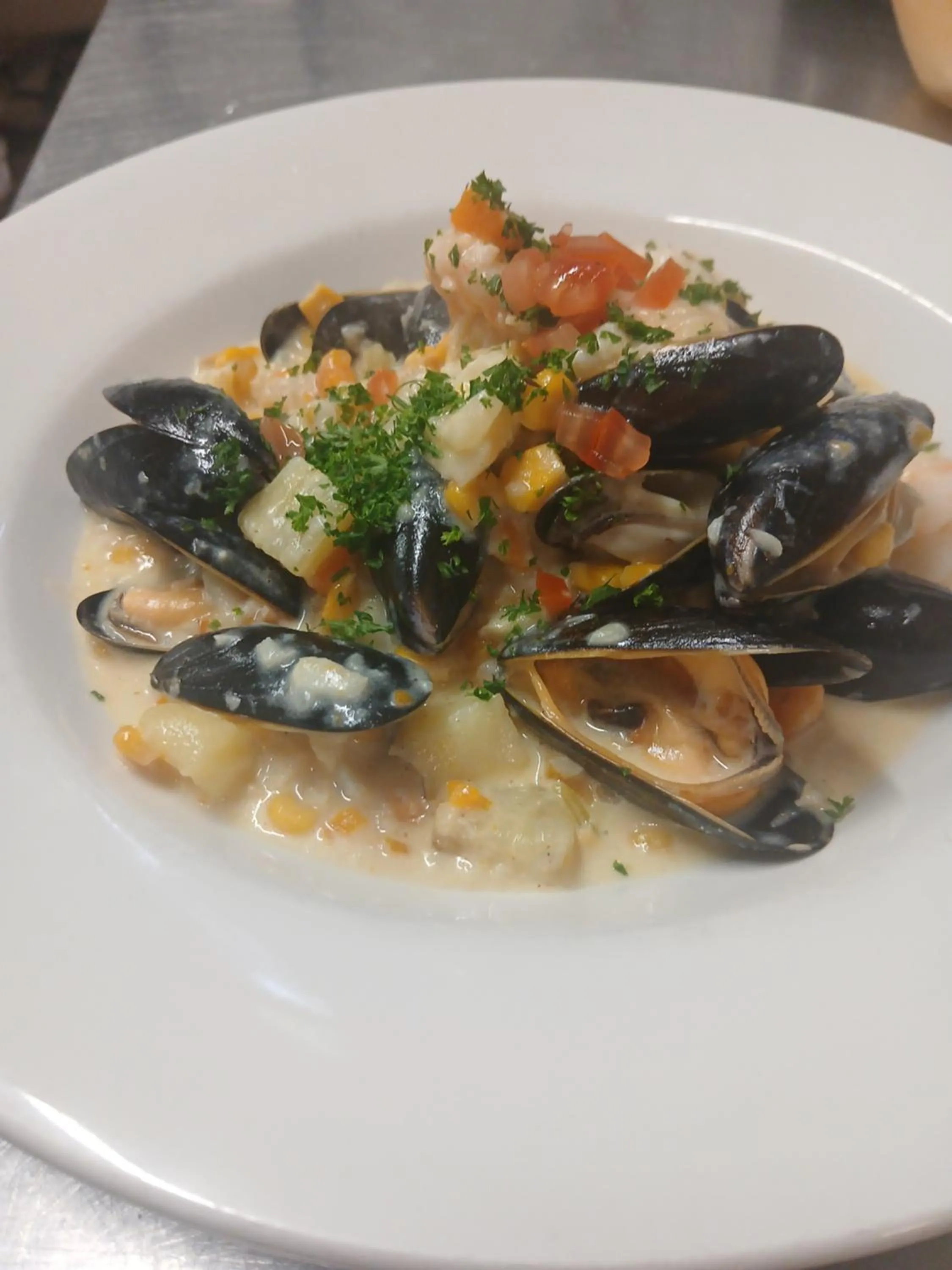 Food in Trengilly Wartha Inn