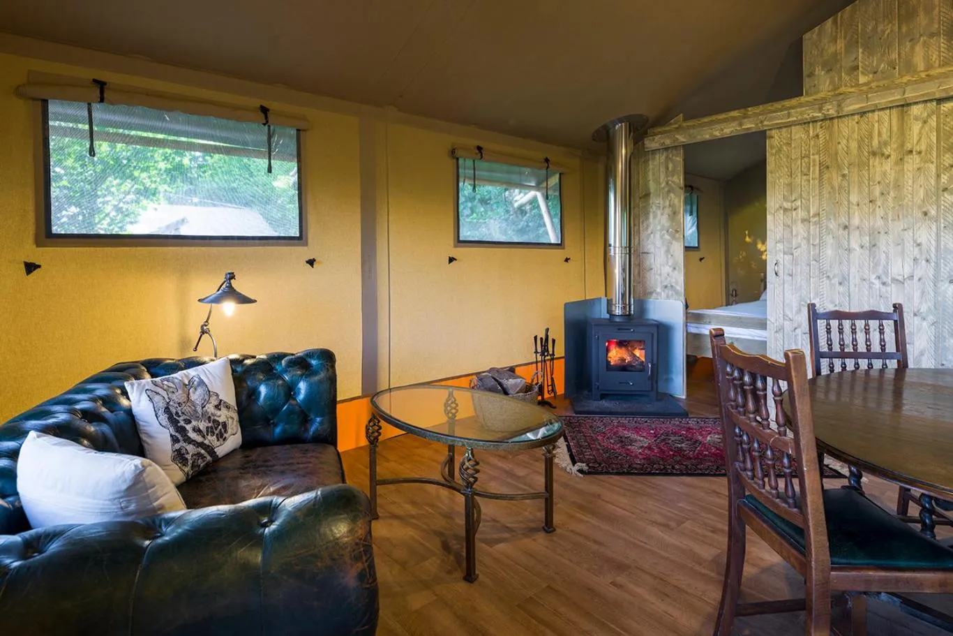 Living room in Trengilly Wartha Inn