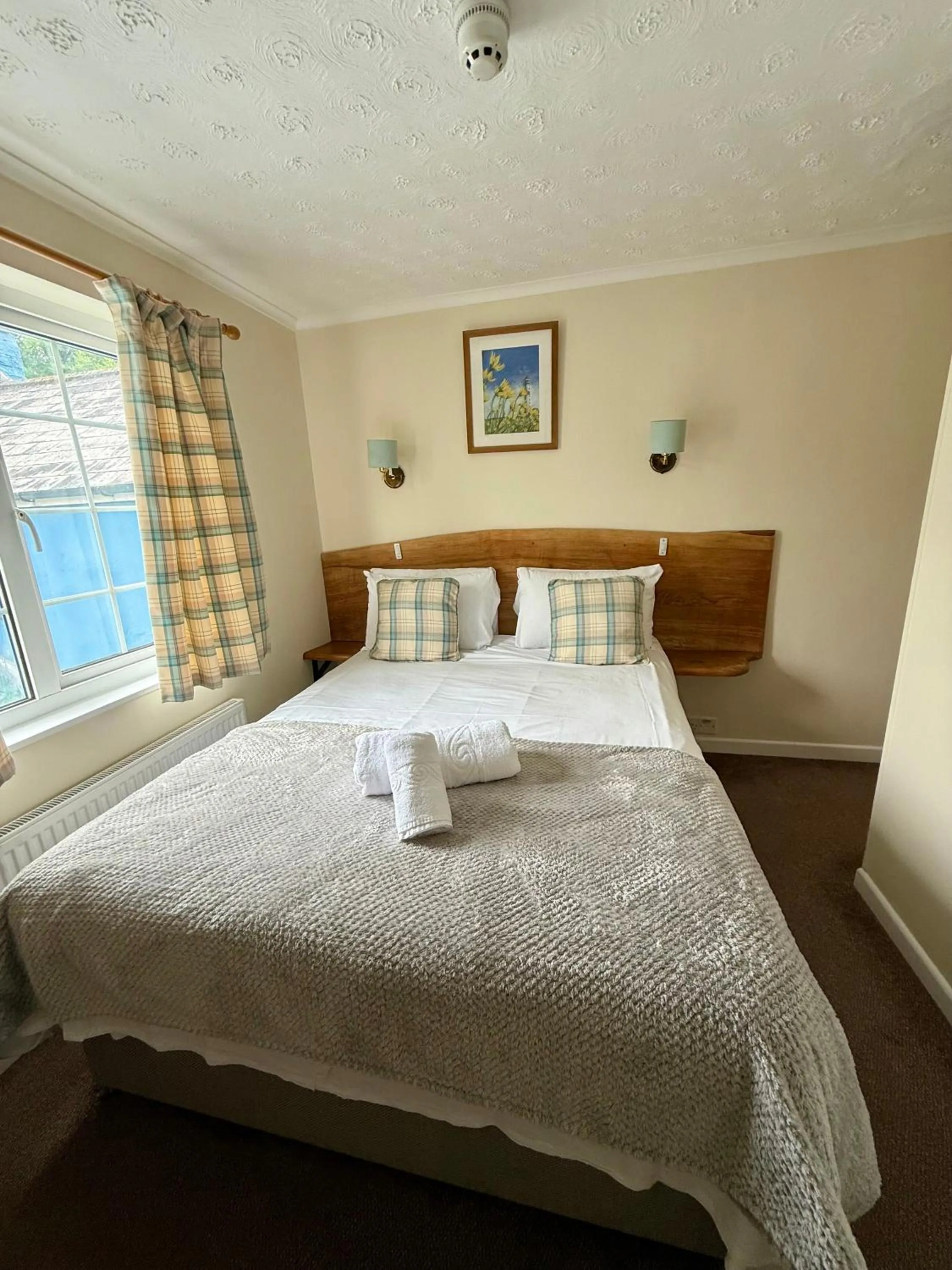 Bedroom, Bed in Trengilly Wartha Inn