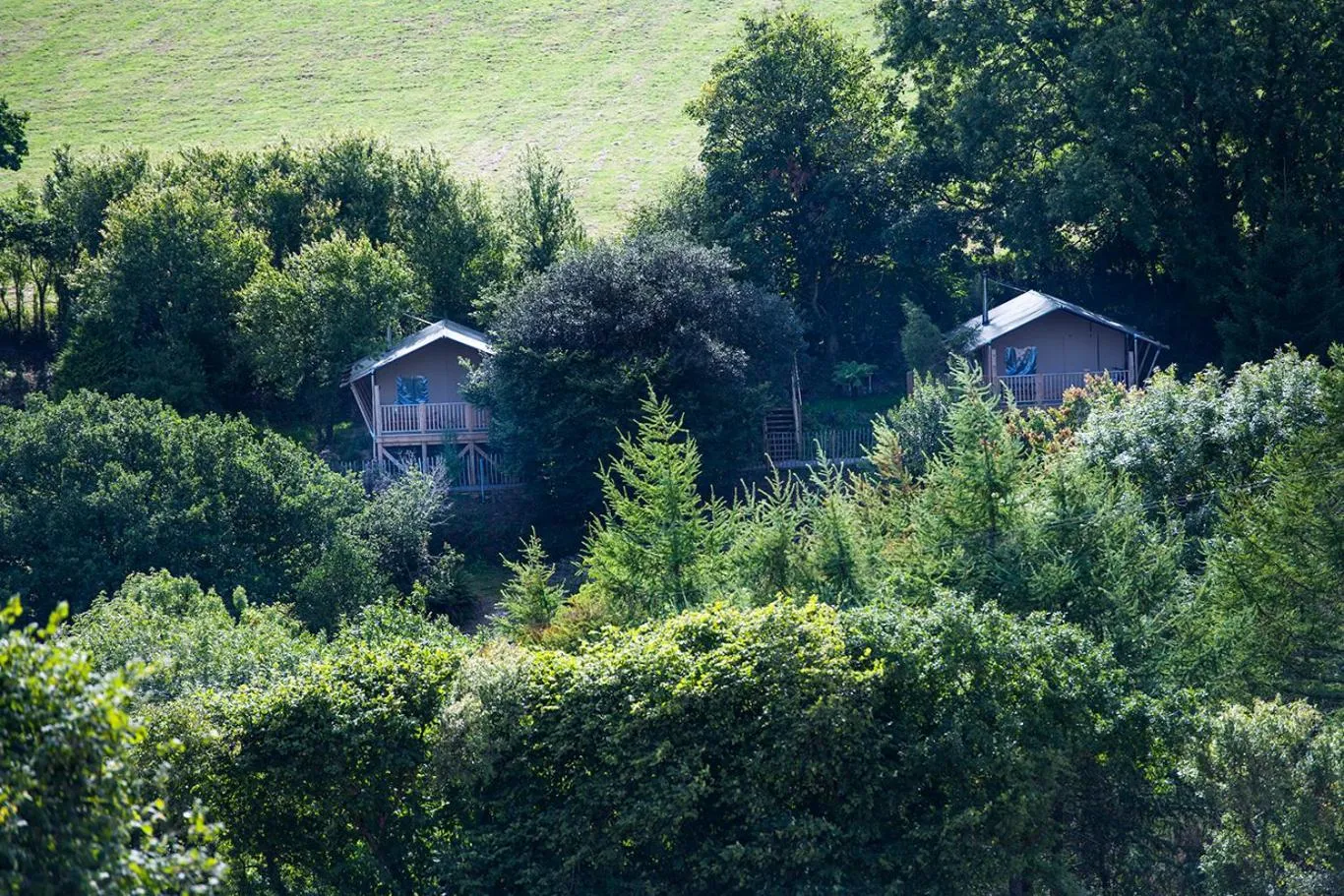 Bird's eye view in Trengilly Wartha Inn
