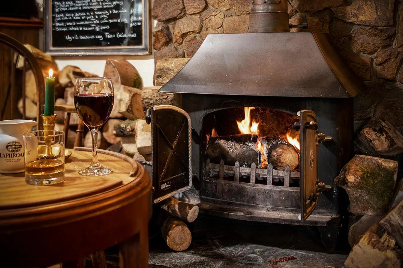 Food and drinks in Trengilly Wartha Inn