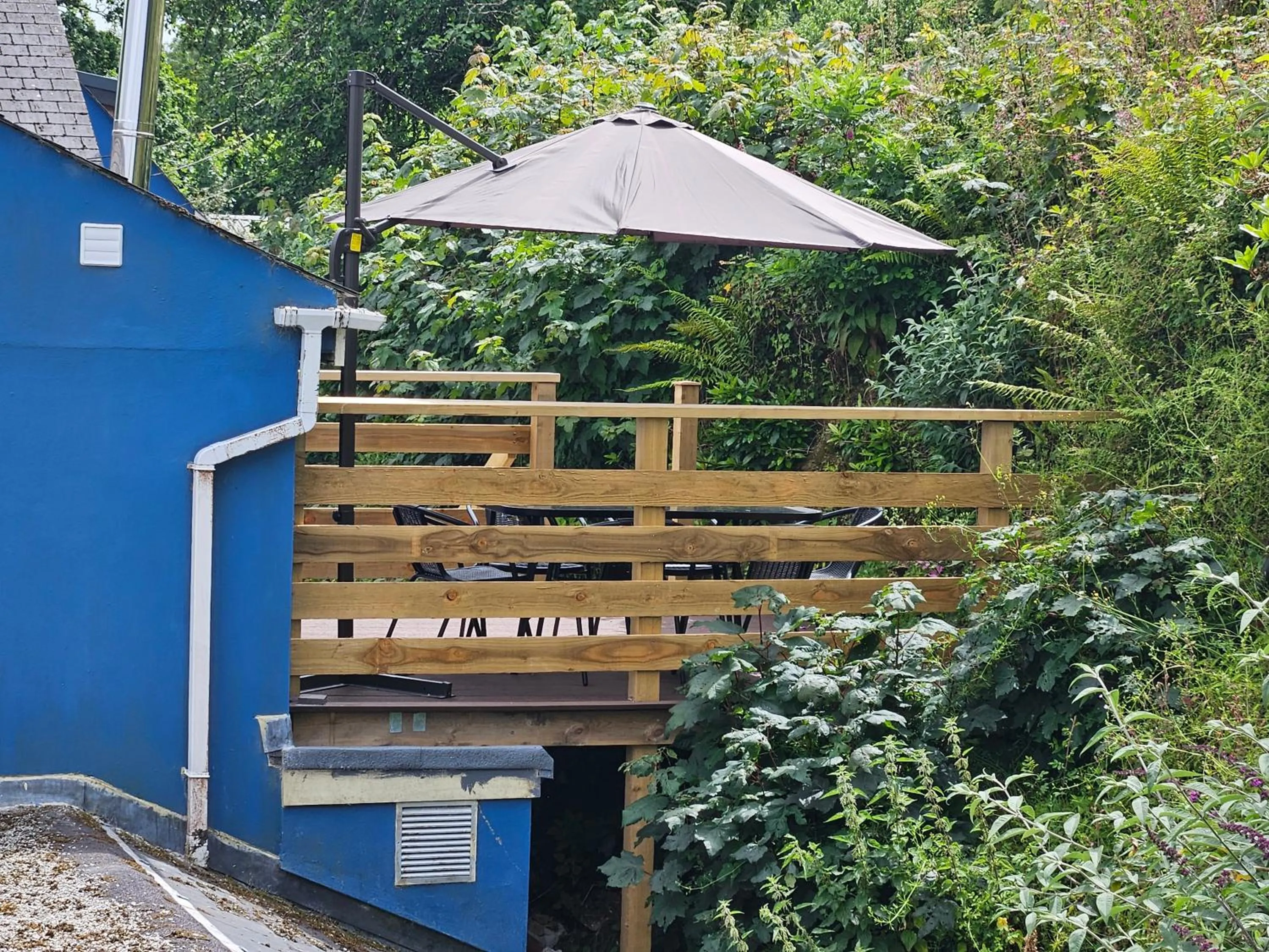 Garden in Trengilly Wartha Inn