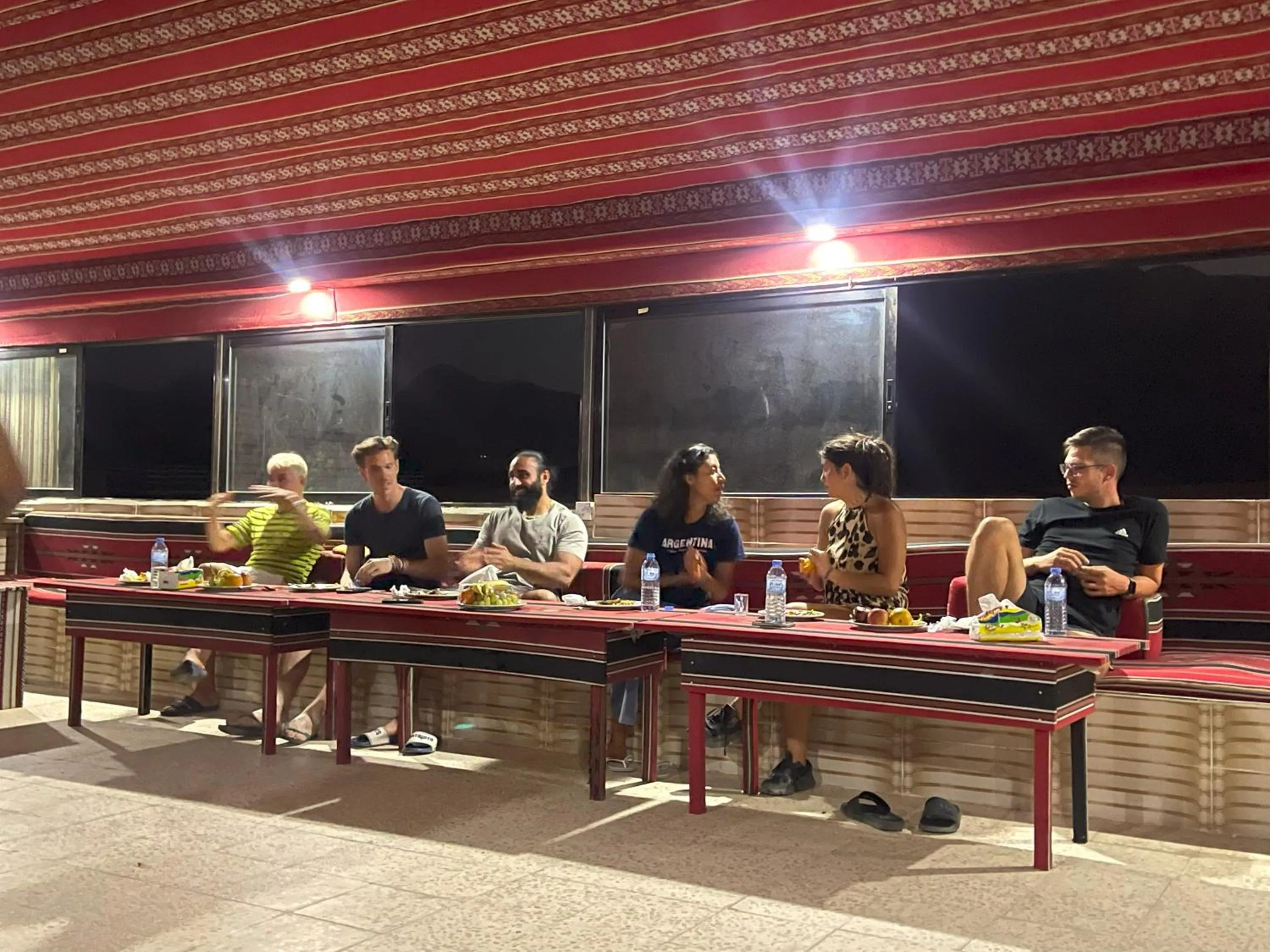 Restaurant/places to eat in Wadi Rum Desert Dreams