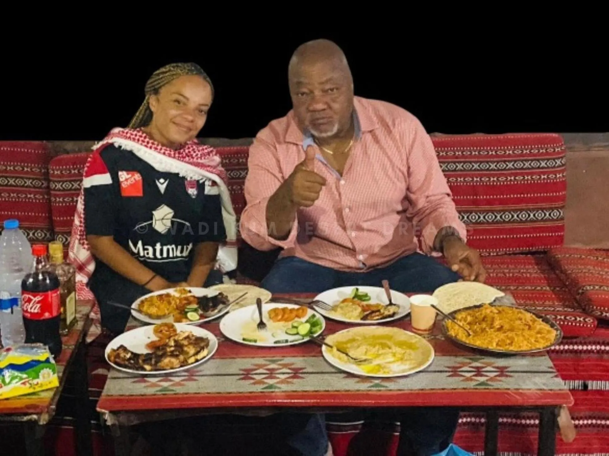 Restaurant/places to eat in Wadi Rum Desert Dreams