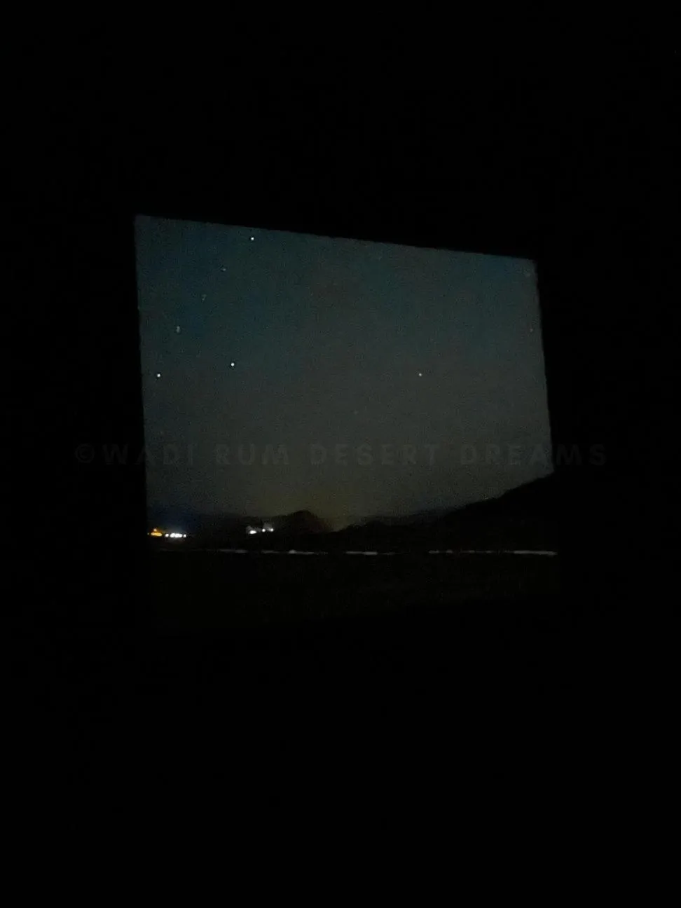 View (from property/room) in Wadi Rum Desert Dreams