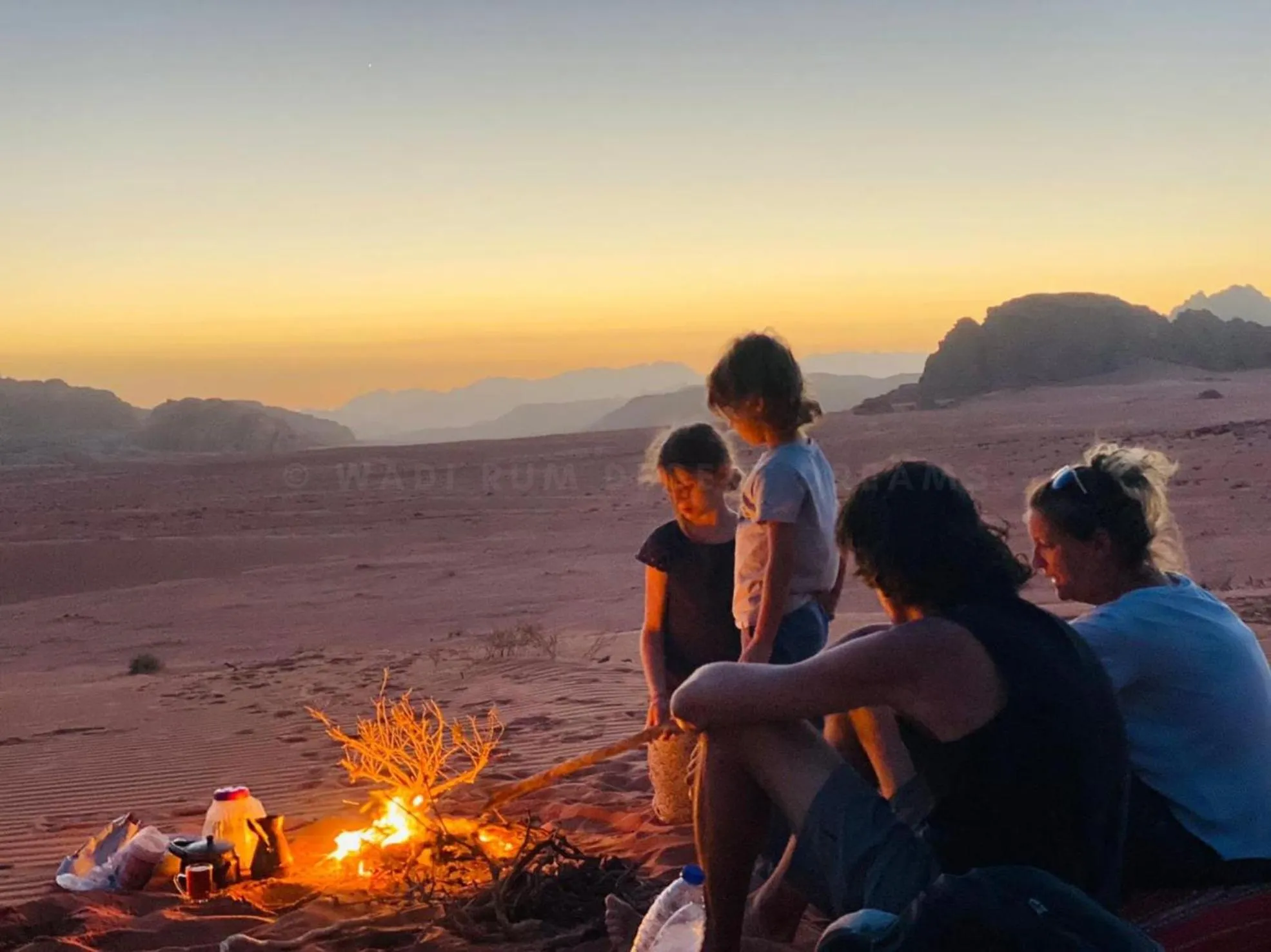 Day in Wadi Rum Desert Dreams