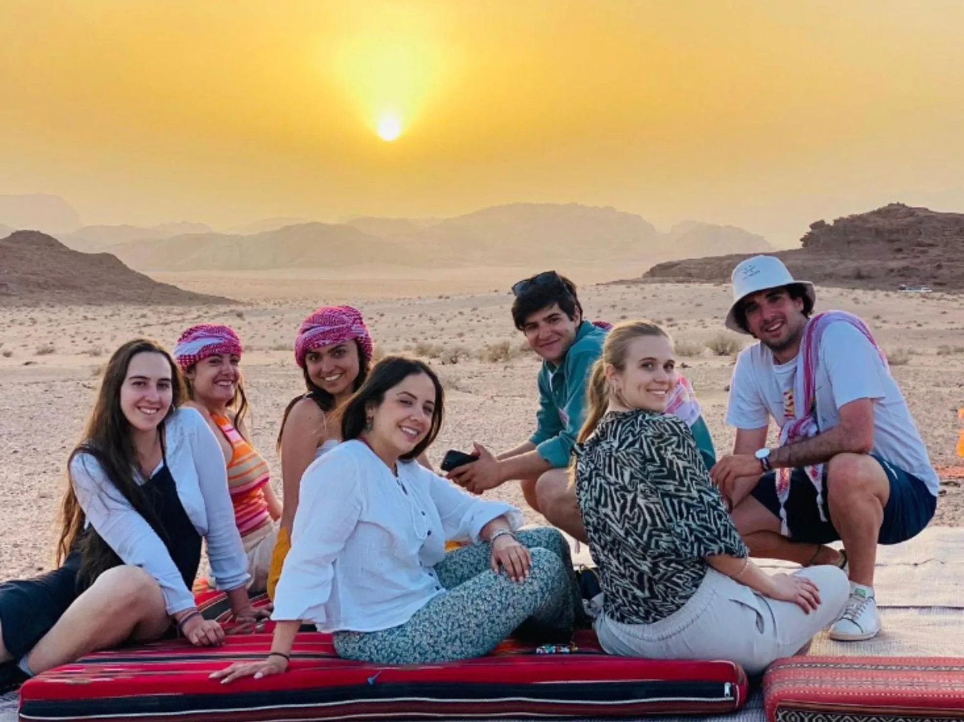 People in Wadi Rum Desert Dreams