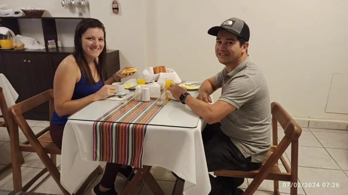 American breakfast in MachuPicchu Dream