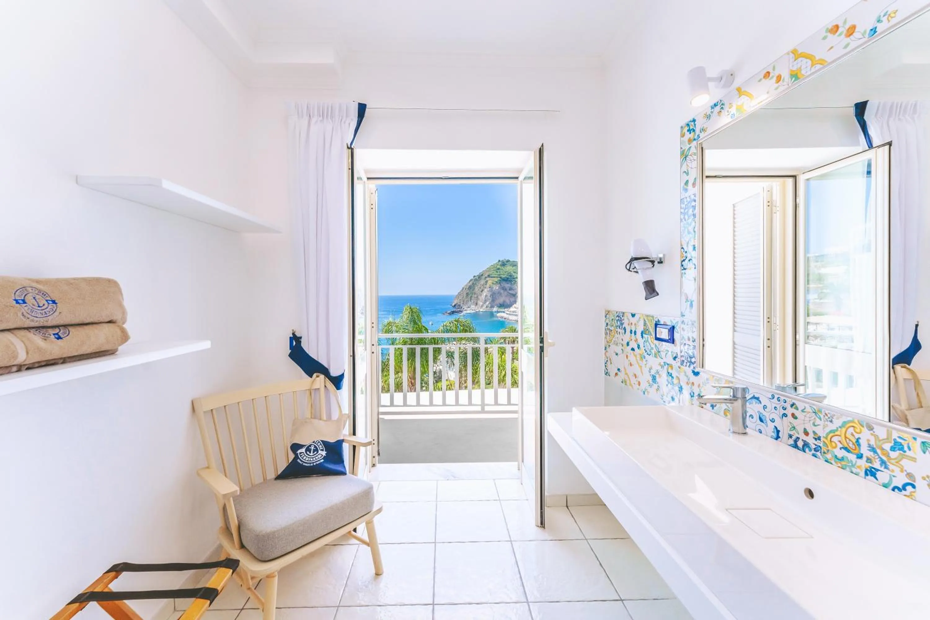 Bathroom in Hotel Ferdinando Beach & Thermal Spa