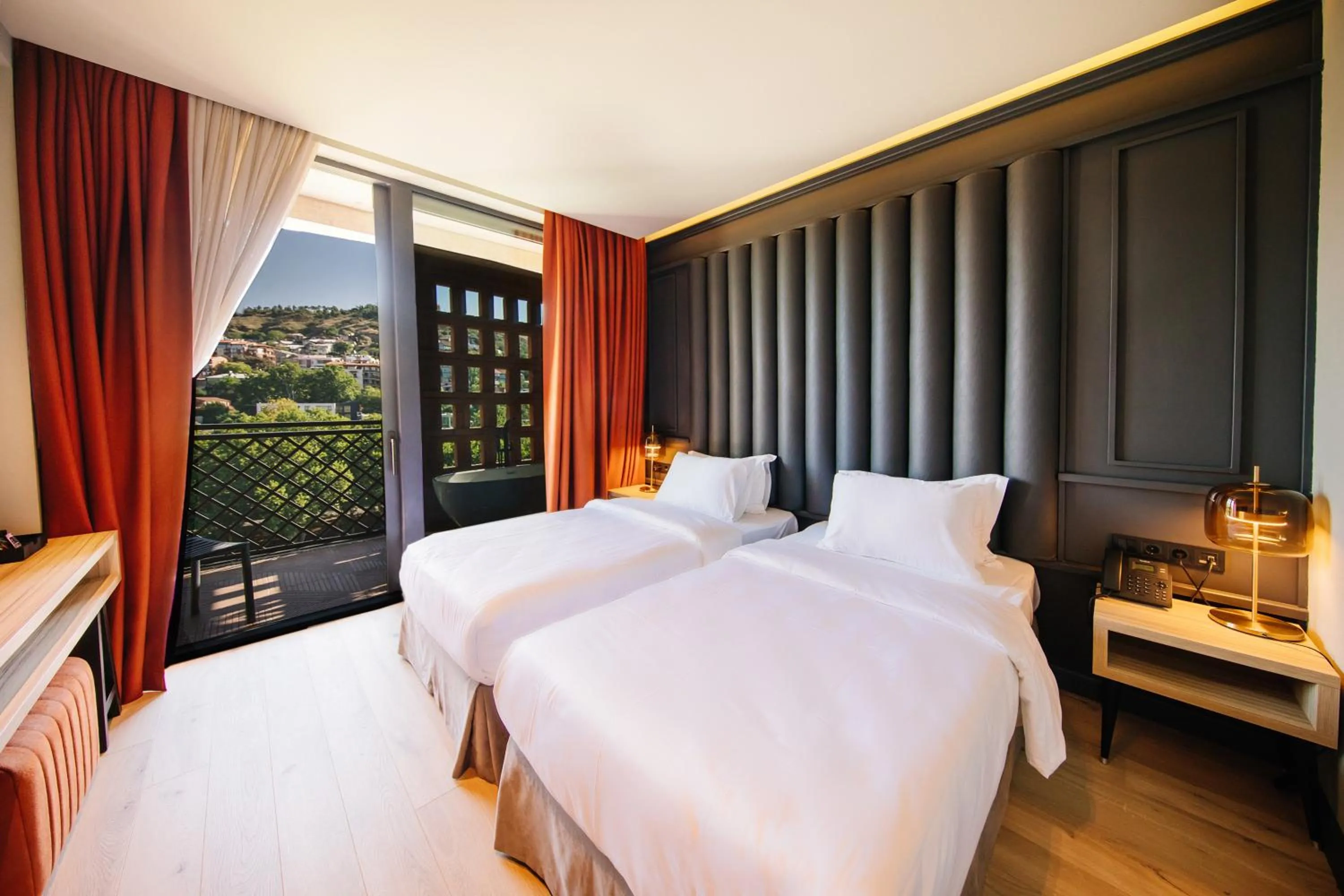 Photo of the whole room, Bed in Sandali Metekhi Boutique Hotel