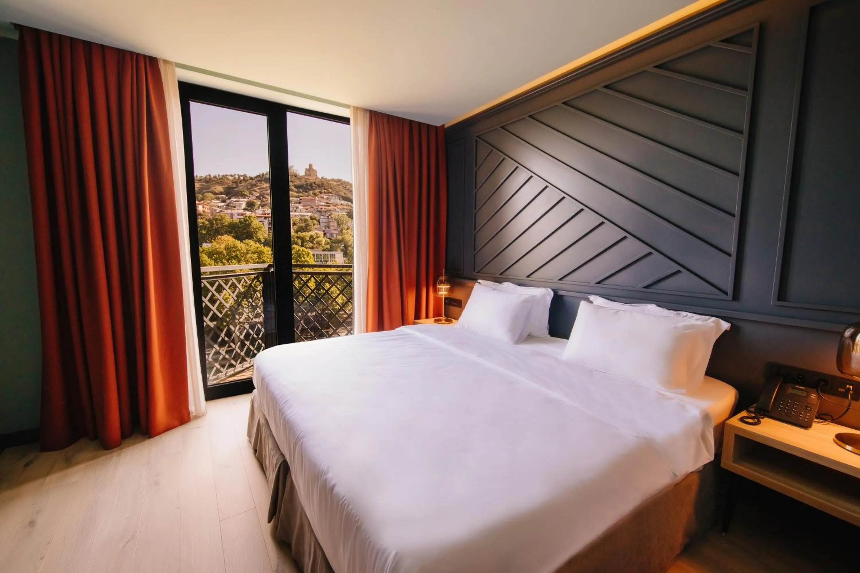 Standard Double or Twin Room with French Balcony in Sandali Metekhi Boutique Hotel