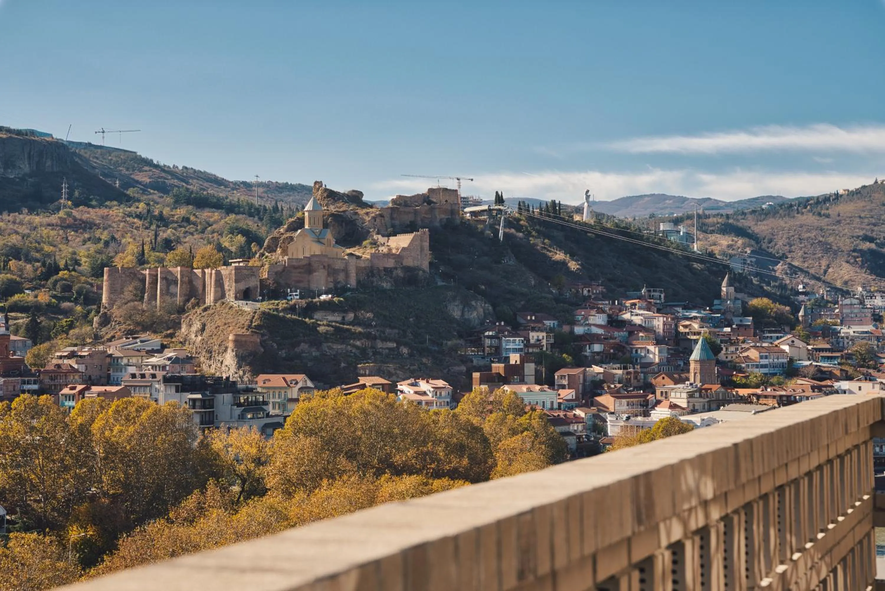 City view in Sandali Metekhi Boutique Hotel