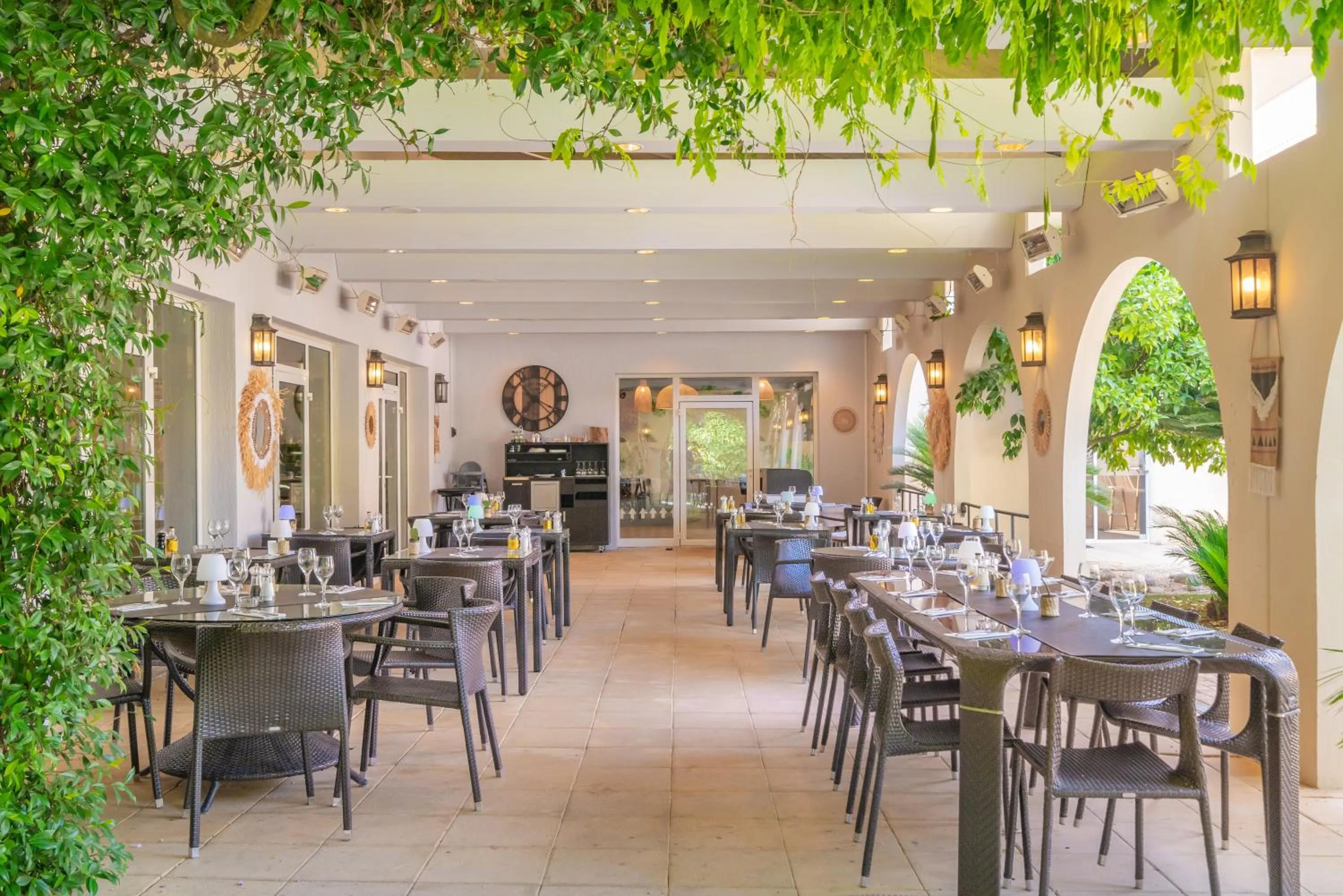 Patio in Mercure Antibes Sophia Antipolis