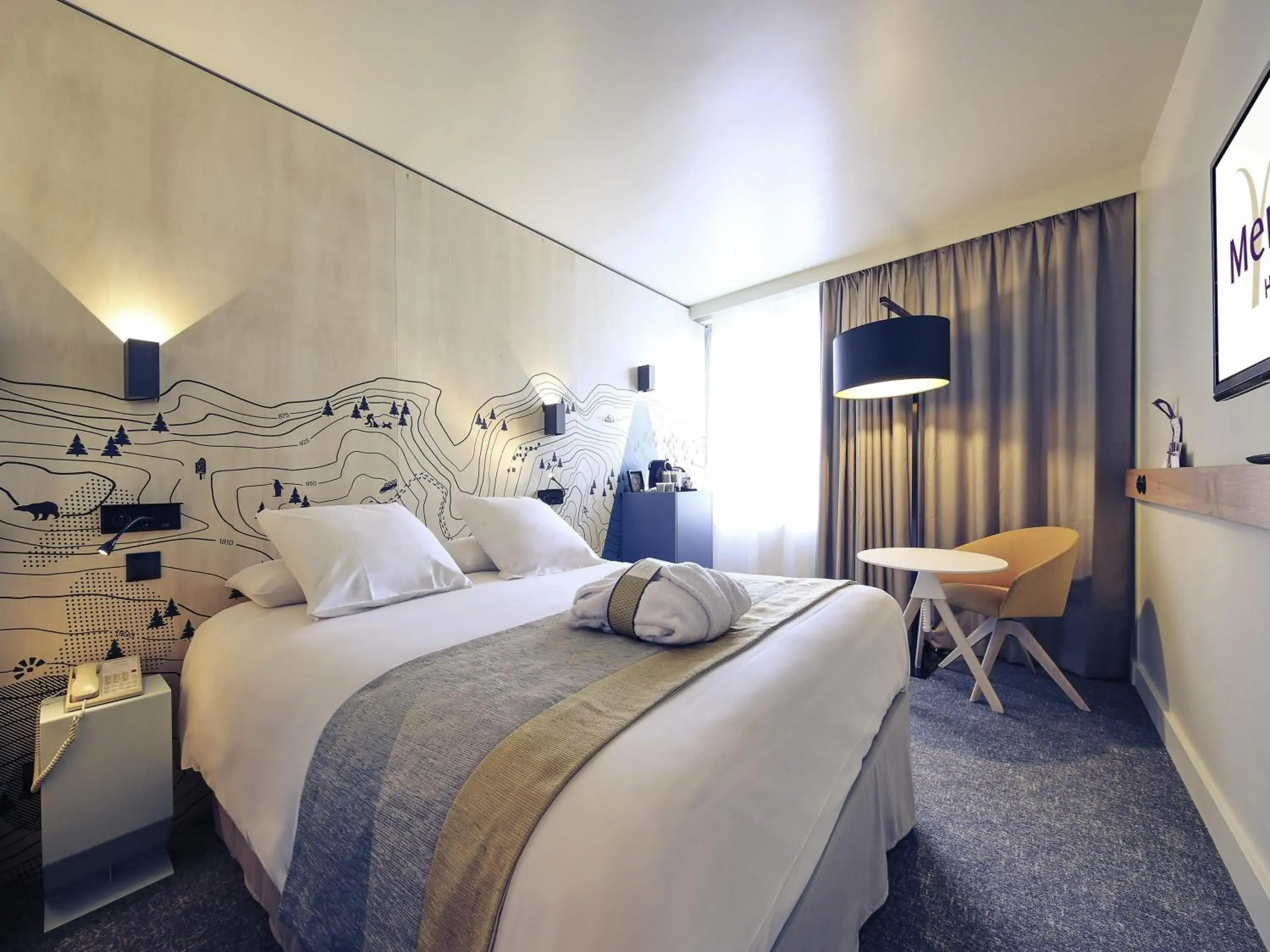 Privilege Double Room in Mercure Grenoble Centre Alpotel Privilege Double Room in Mercure Grenoble Centre Alpotel