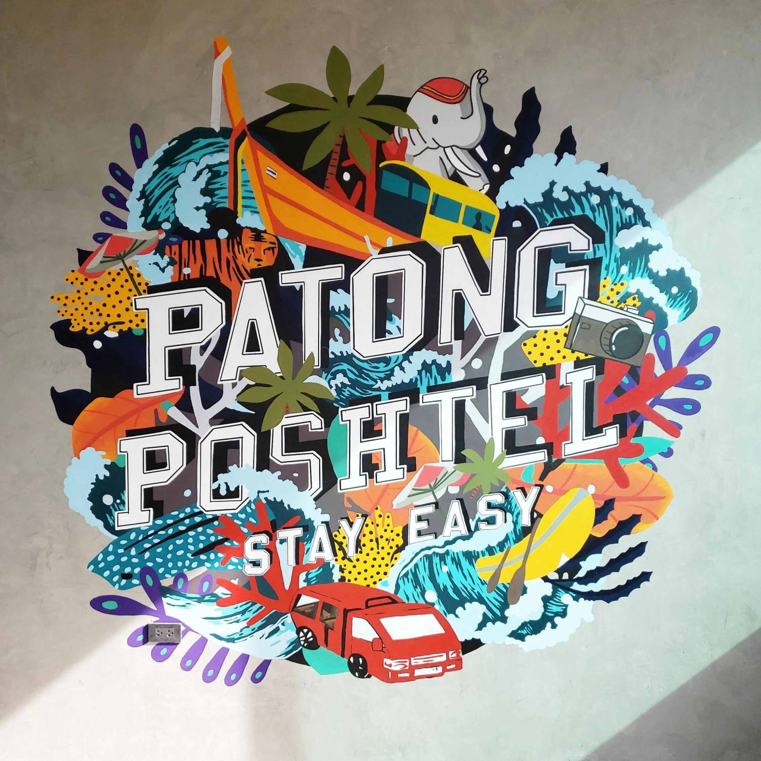 Logo/Certificate/Sign in Patong Poshtel