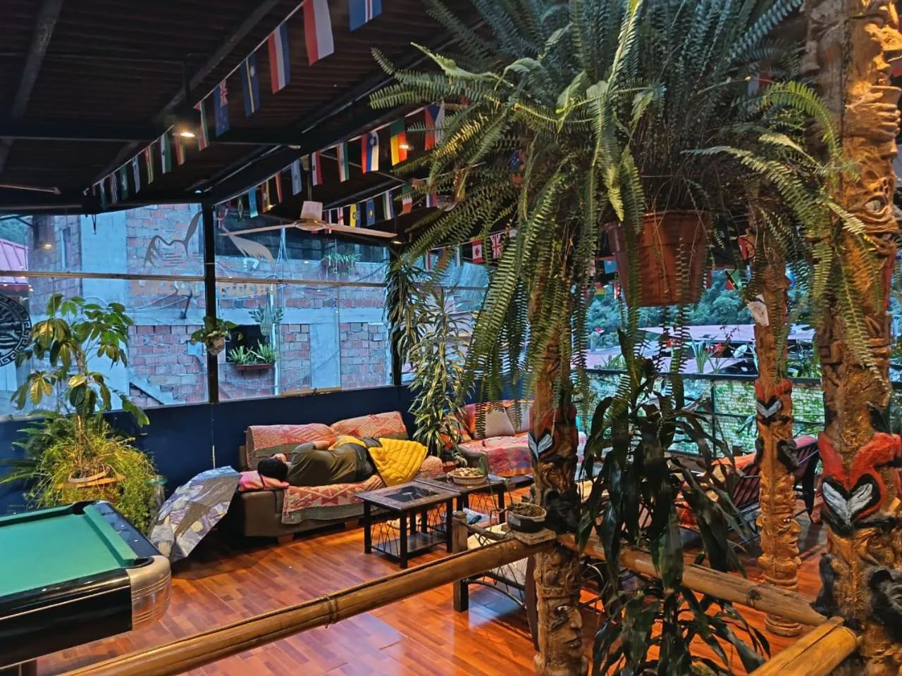 Balcony/Terrace in Nativus Hostel Machu Picchu