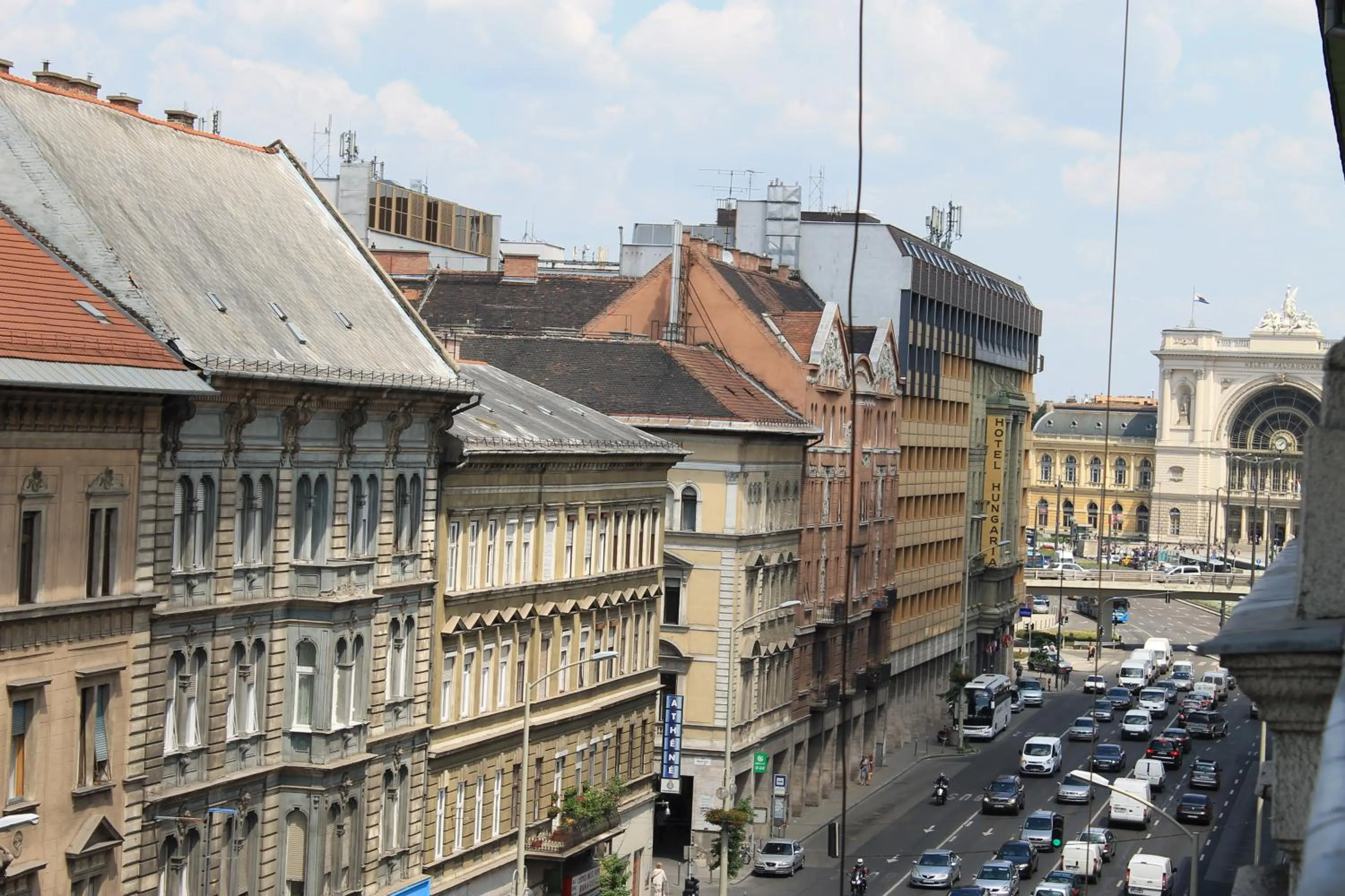 City view in Fanni Budapest Guesthouse