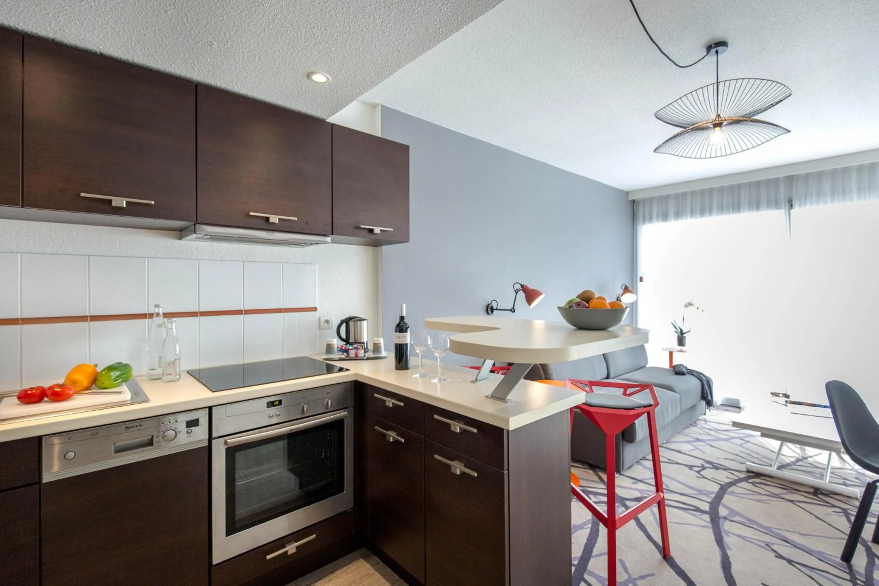 Kitchen or kitchenette in Mercure Cavaillon