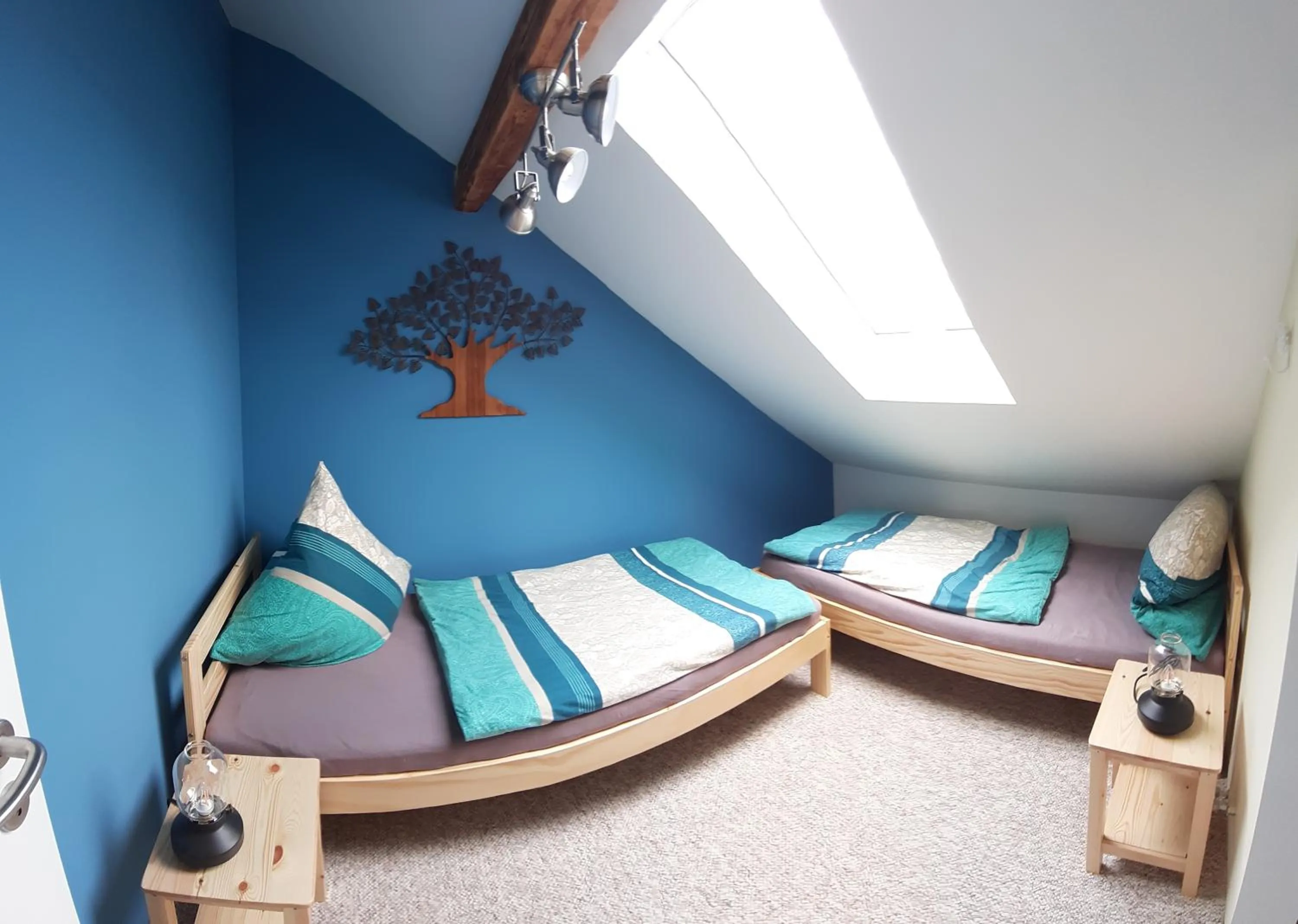 Bed in ApartmentHotel Vollumen