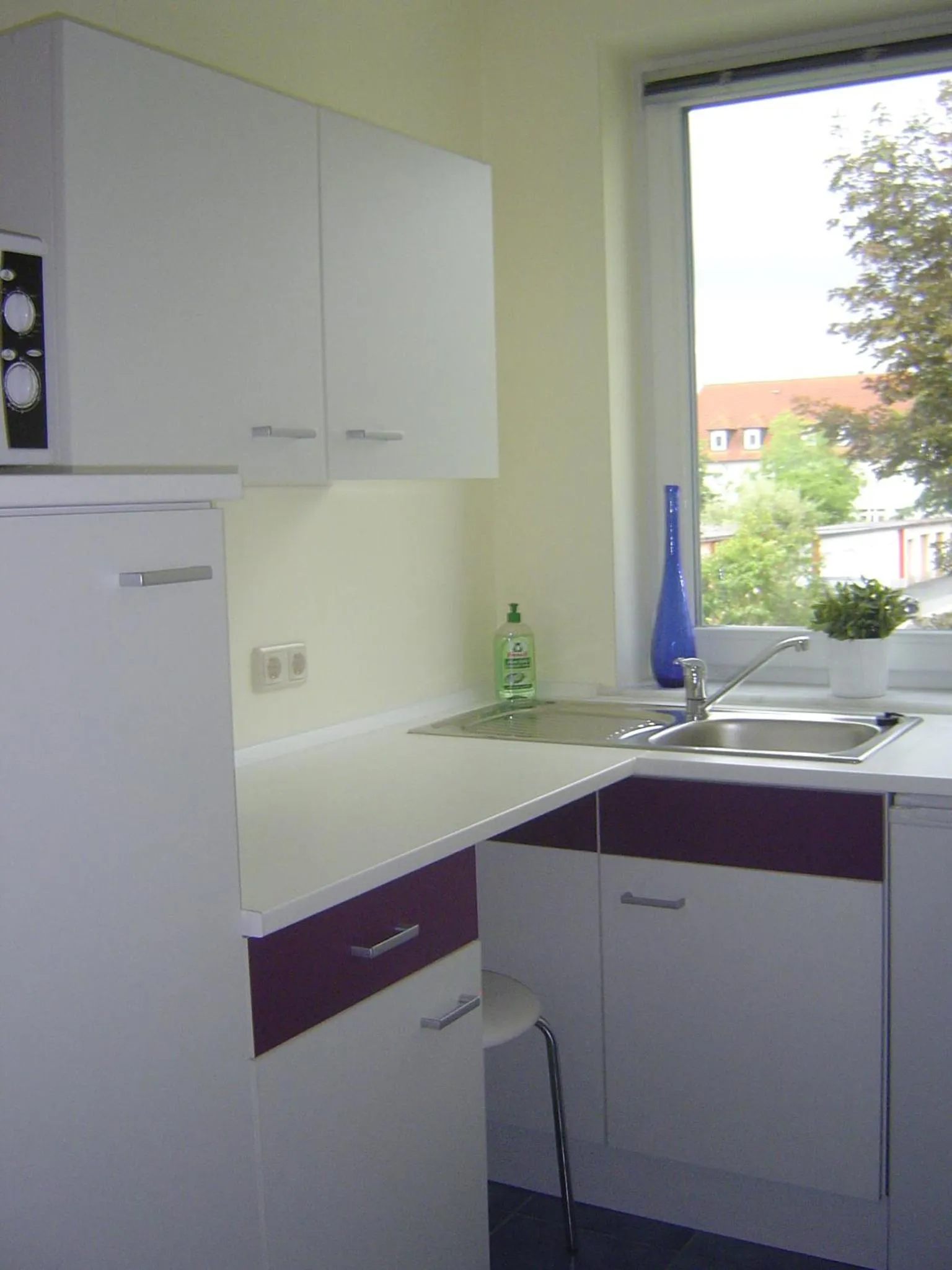 Kitchen or kitchenette in ApartmentHotel Vollumen