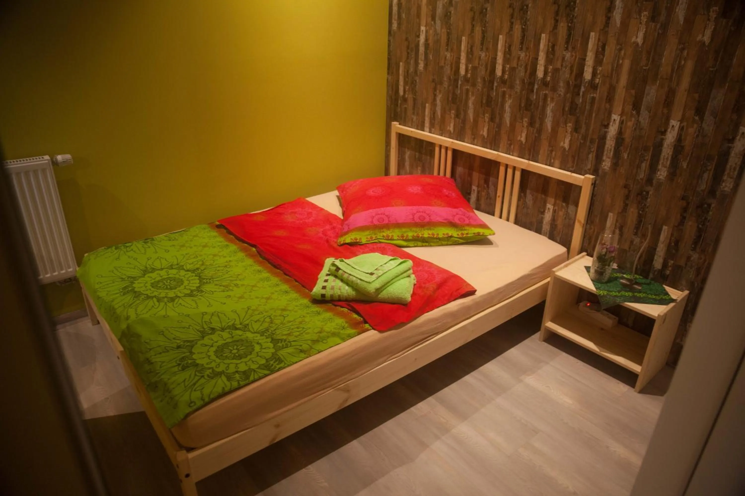 Bed in ApartmentHotel Vollumen