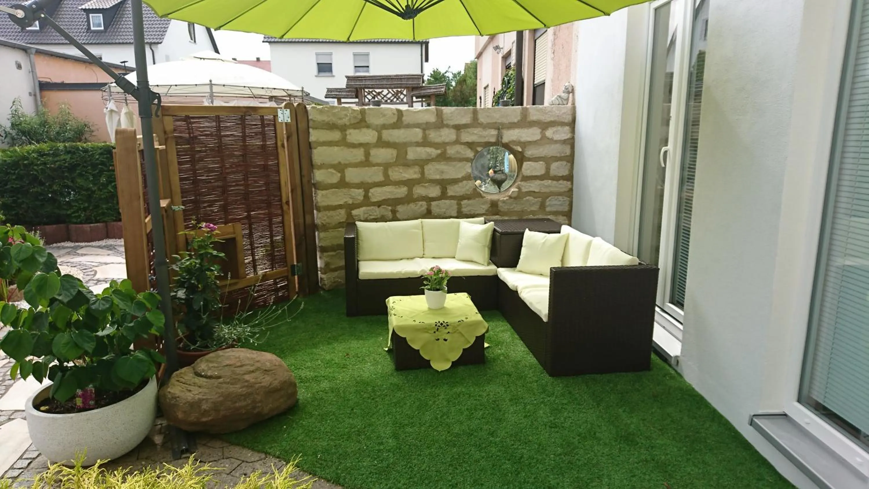 Garden in ApartmentHotel Vollumen