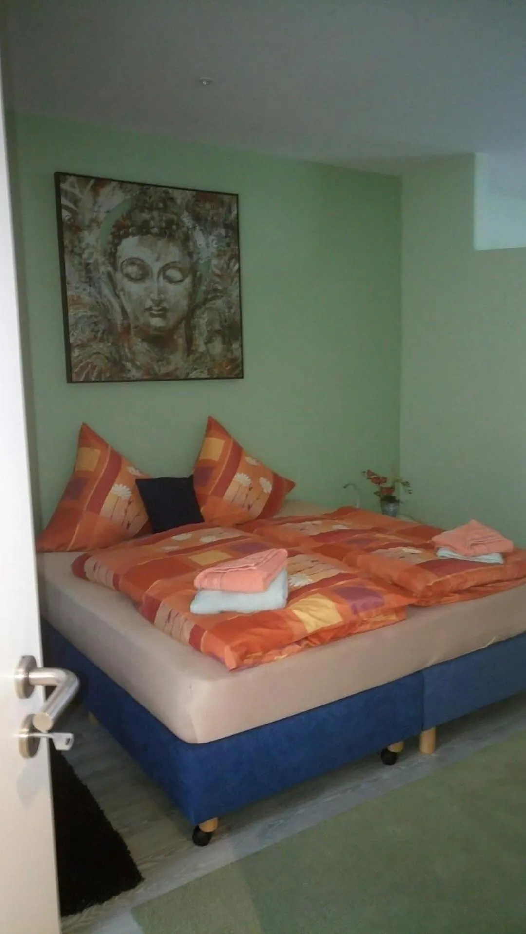 Bed in ApartmentHotel Vollumen