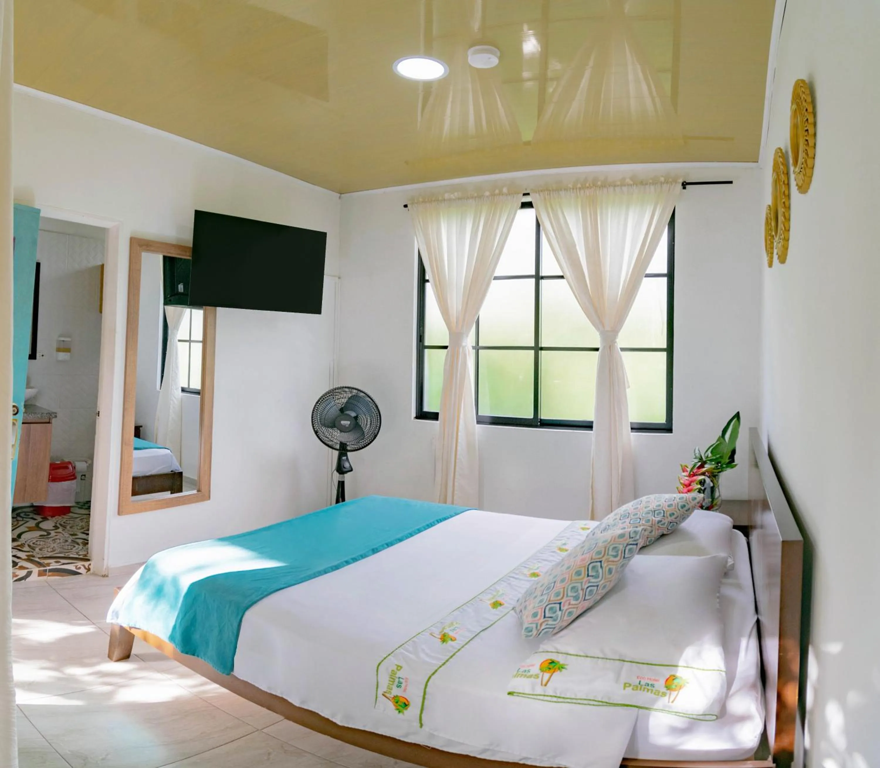 Bedroom, Bed in Eco Hotel las Palmas