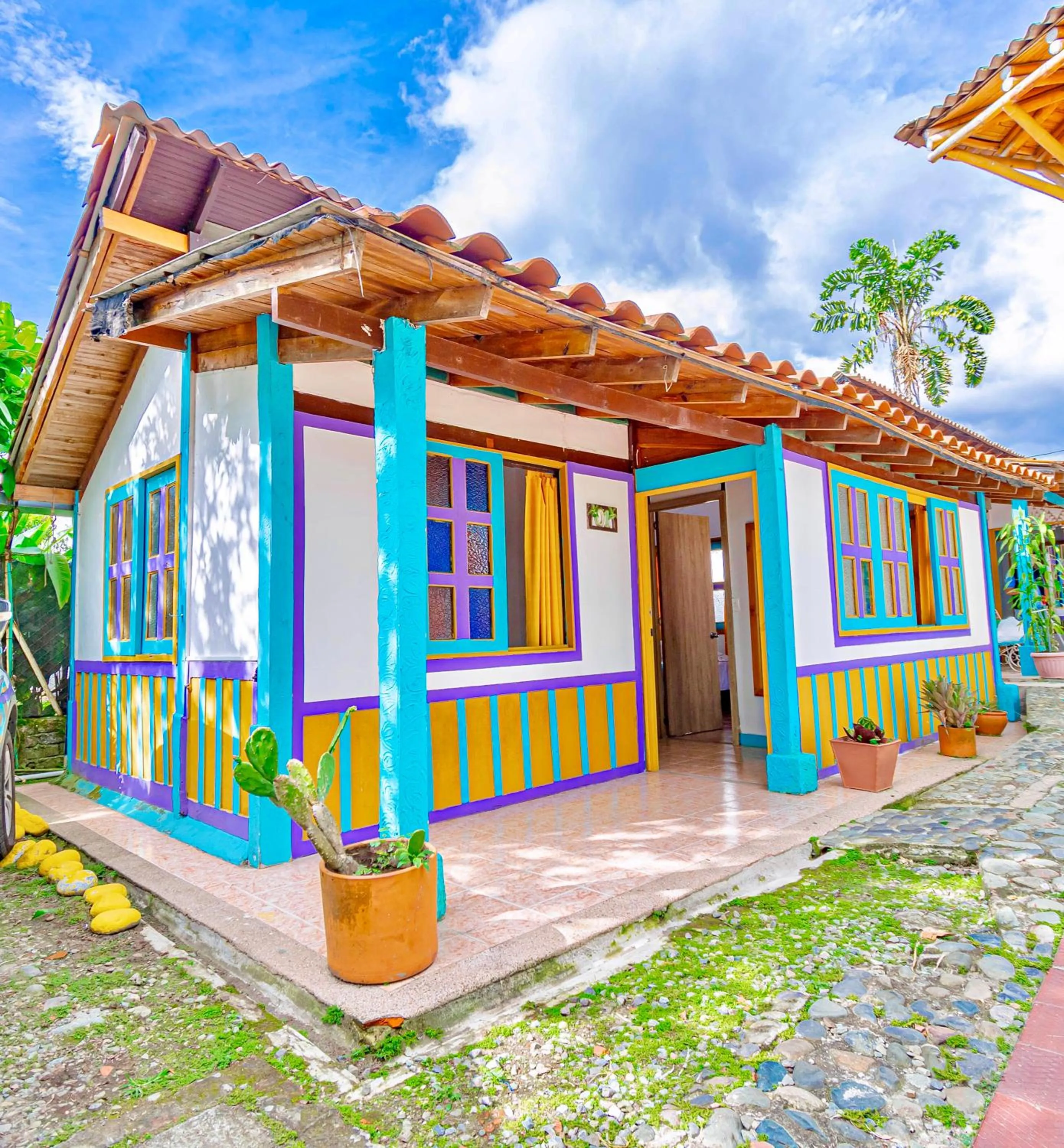 Property building in Eco Hotel las Palmas